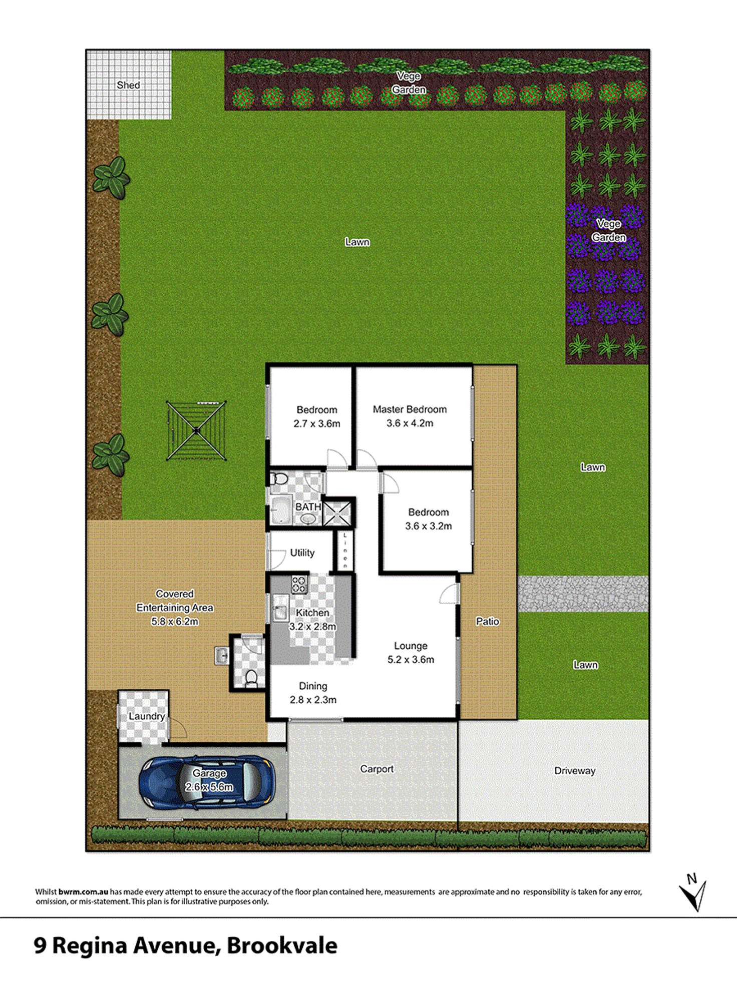 Floorplan of Homely house listing, 9 Regina Avenue, Brookvale NSW 2100