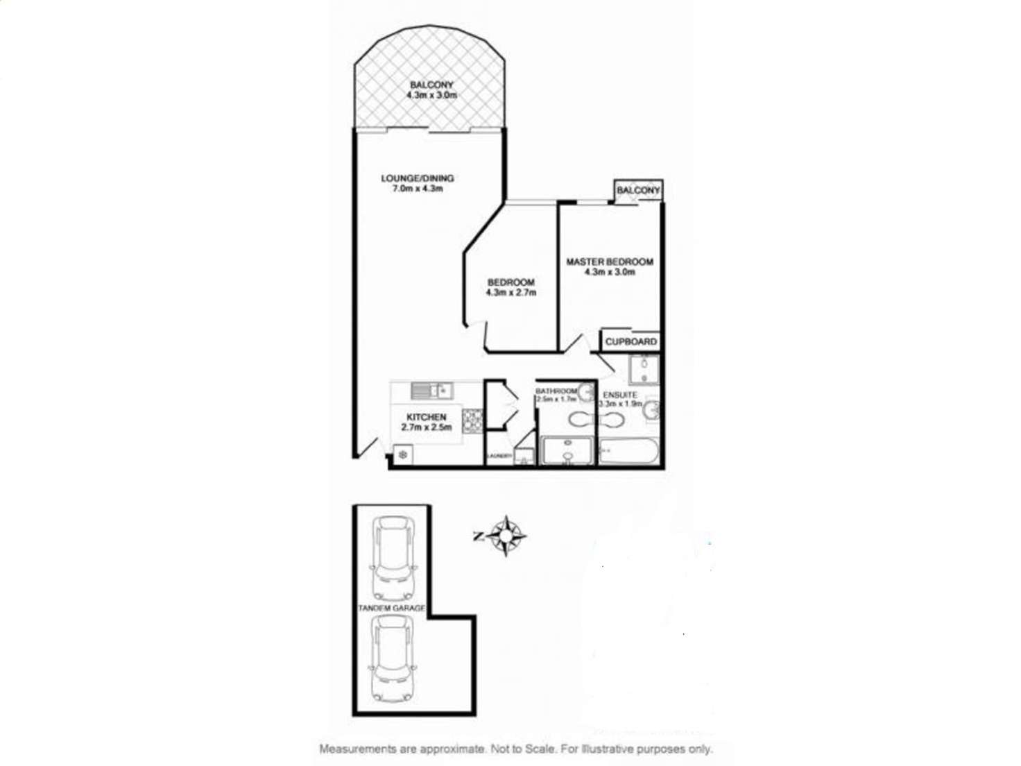 Floorplan of Homely unit listing, 27/1161-1171 Pittwater Road, Collaroy NSW 2097