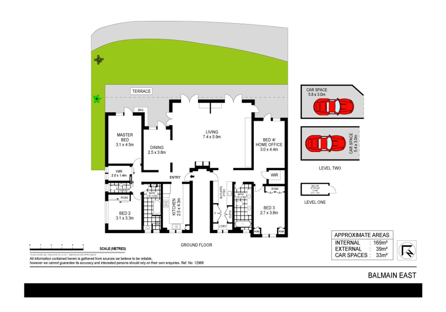 Floorplan of Homely apartment listing, Address available on request