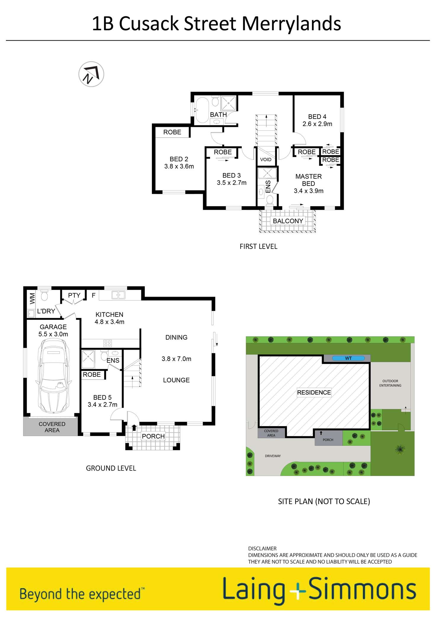 Floorplan of Homely house listing, 48 Bristol Street, Merrylands NSW 2160