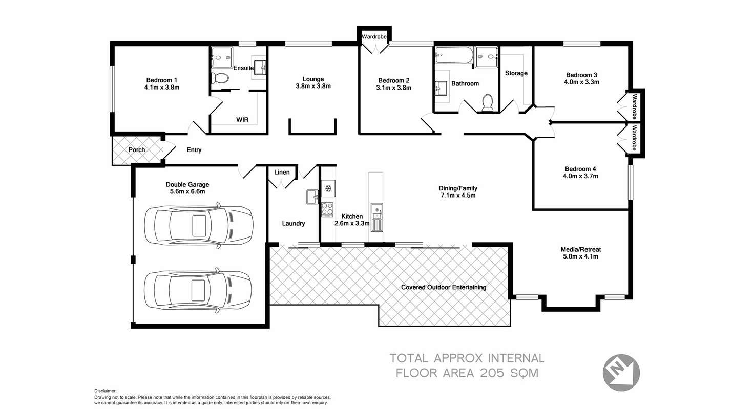 Floorplan of Homely house listing, 987A Pacific Highway, Berowra NSW 2081