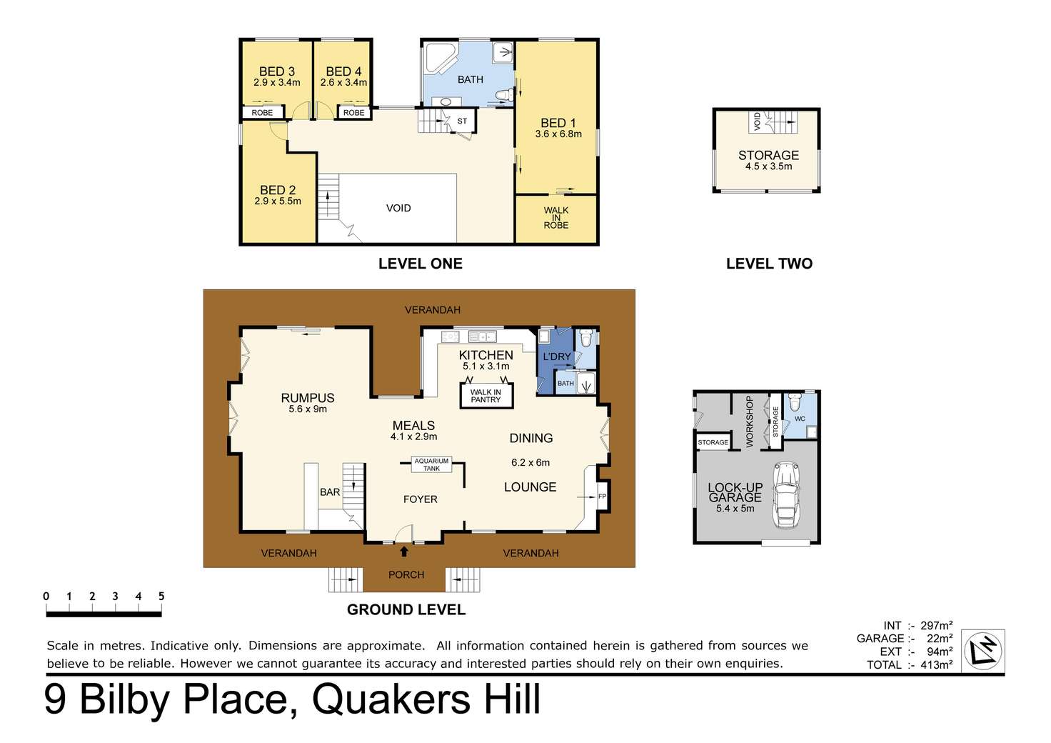 Floorplan of Homely house listing, 9 Bilby Place, Quakers Hill NSW 2763