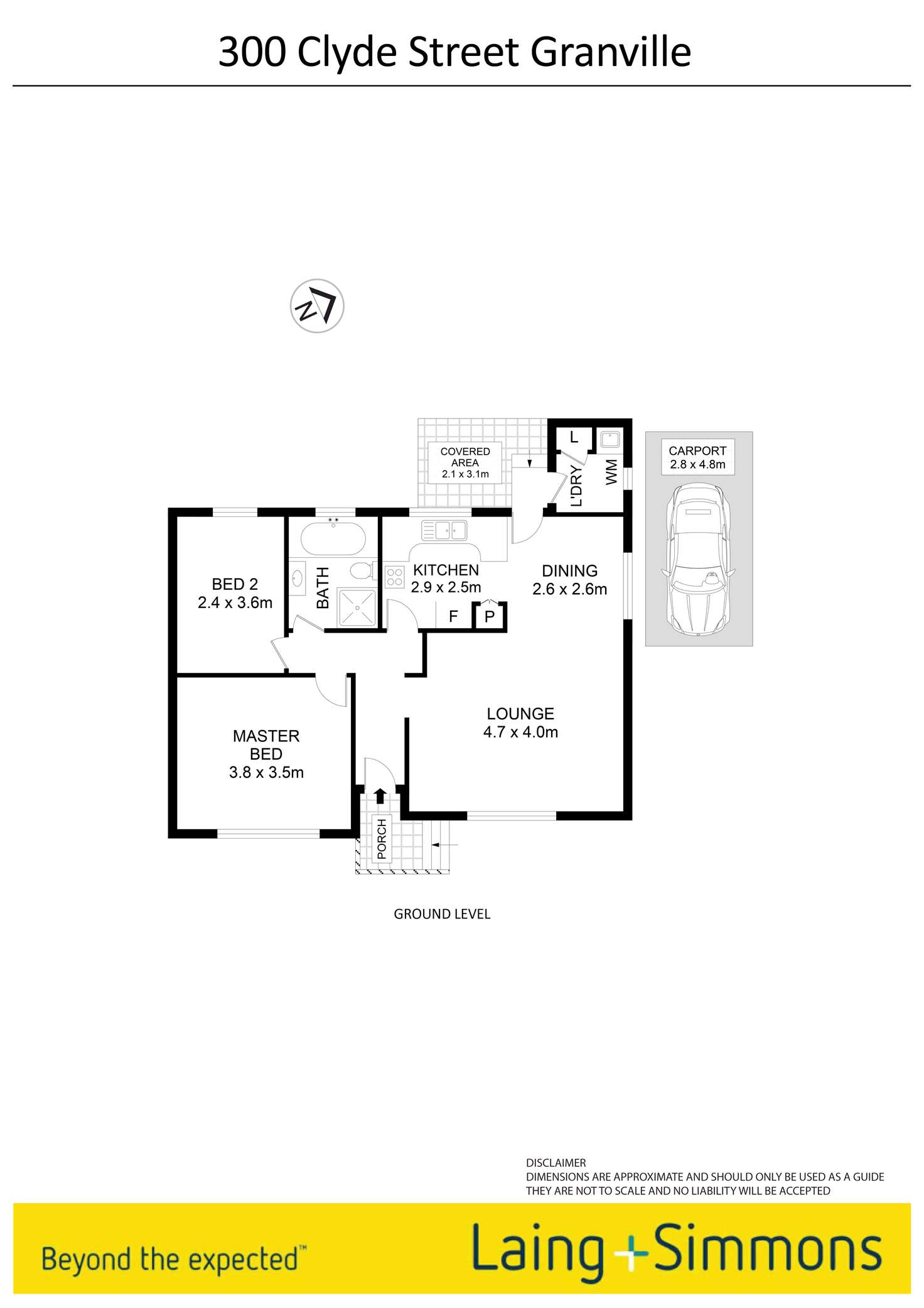 Floorplan of Homely house listing, 300 Clyde Street, Granville NSW 2142