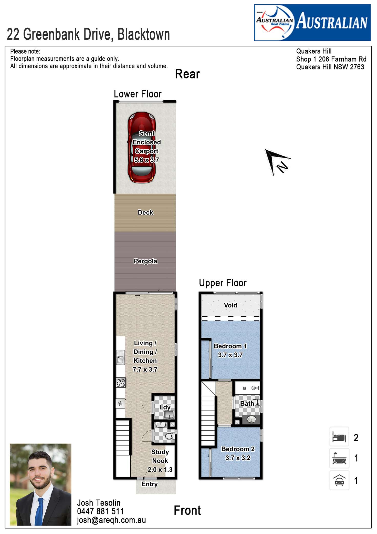 Floorplan of Homely house listing, 22 Greenbank Drive, Blacktown NSW 2148