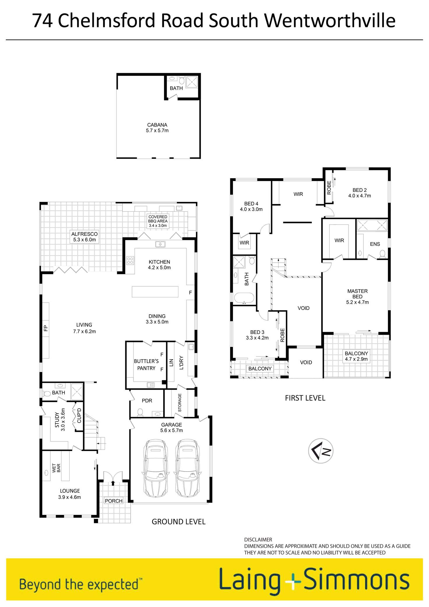 Floorplan of Homely house listing, 74 Chelmsford Road, South Wentworthville NSW 2145
