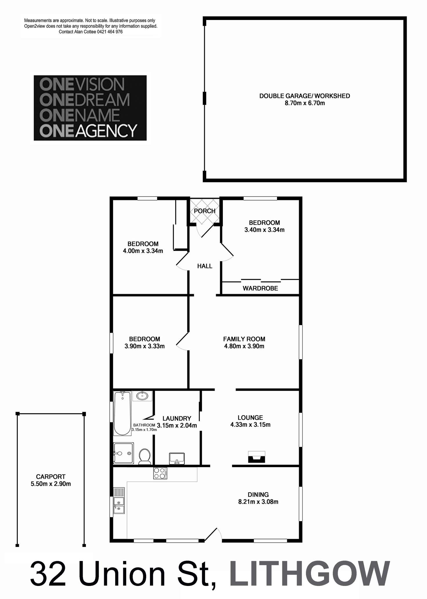 Floorplan of Homely house listing, 32 Union Street, Lithgow NSW 2790