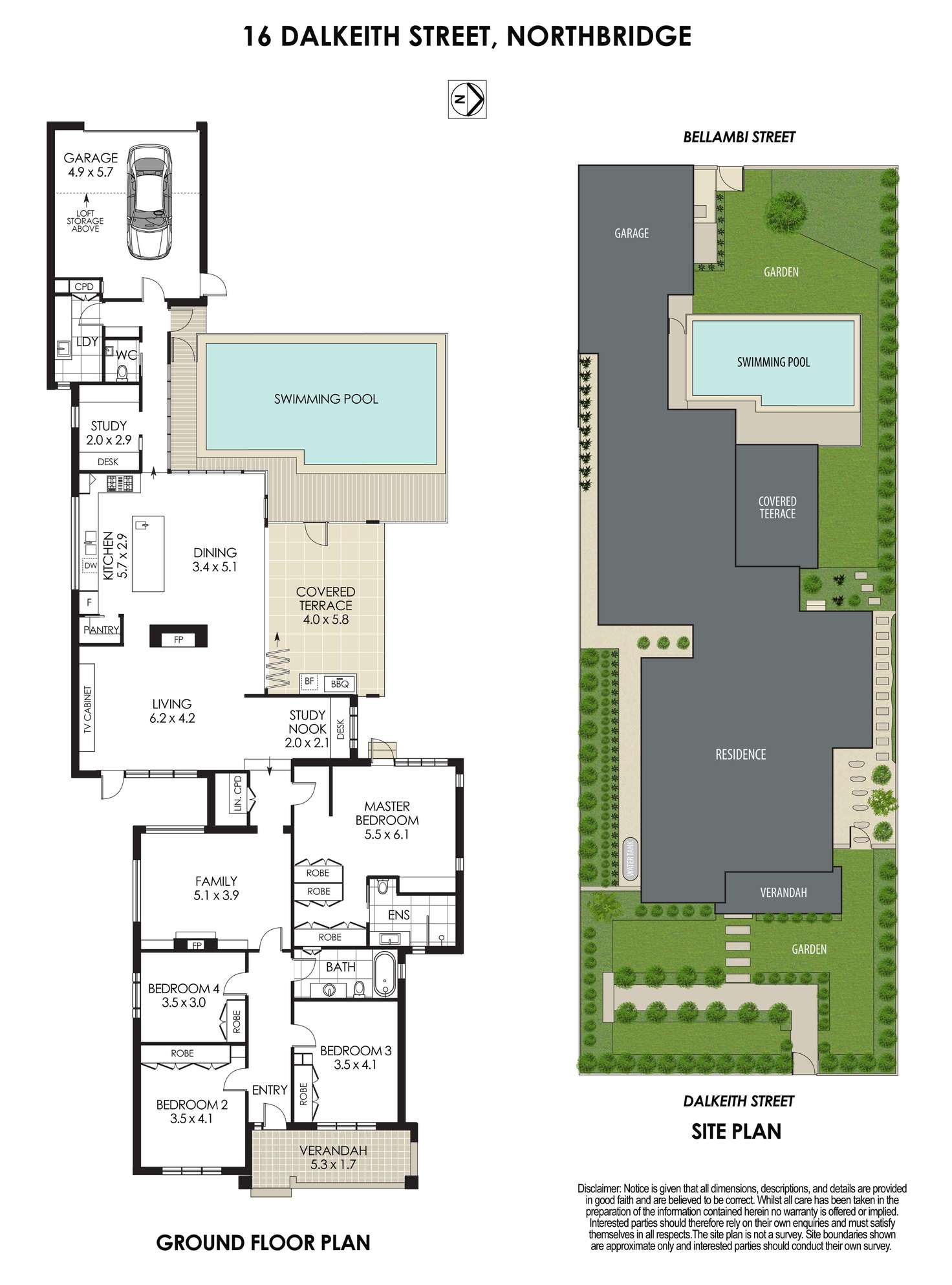Floorplan of Homely house listing, 16 Dalkeith Street, Northbridge NSW 2063