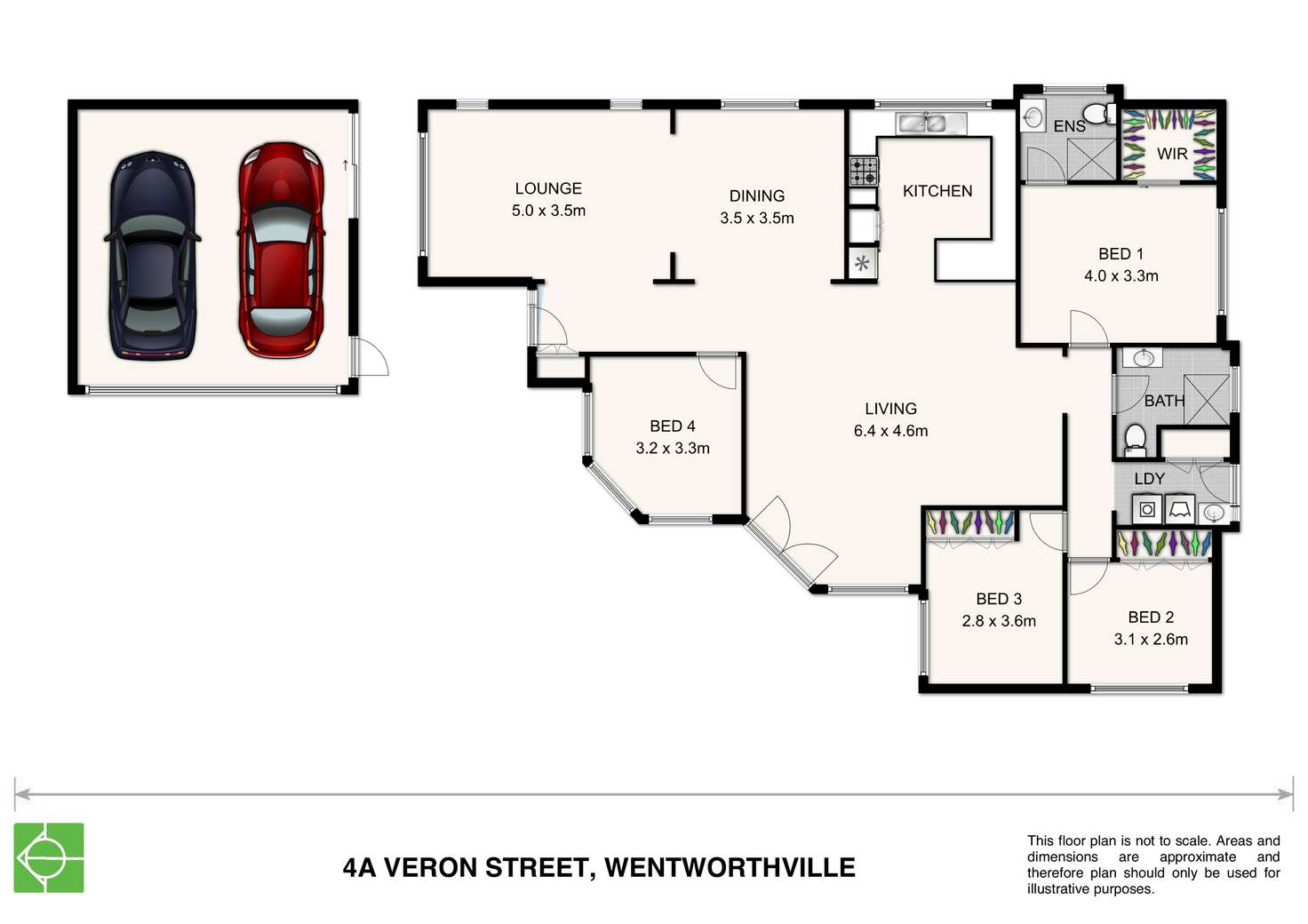 Floorplan of Homely house listing, 4A Veron Street, Wentworthville NSW 2145