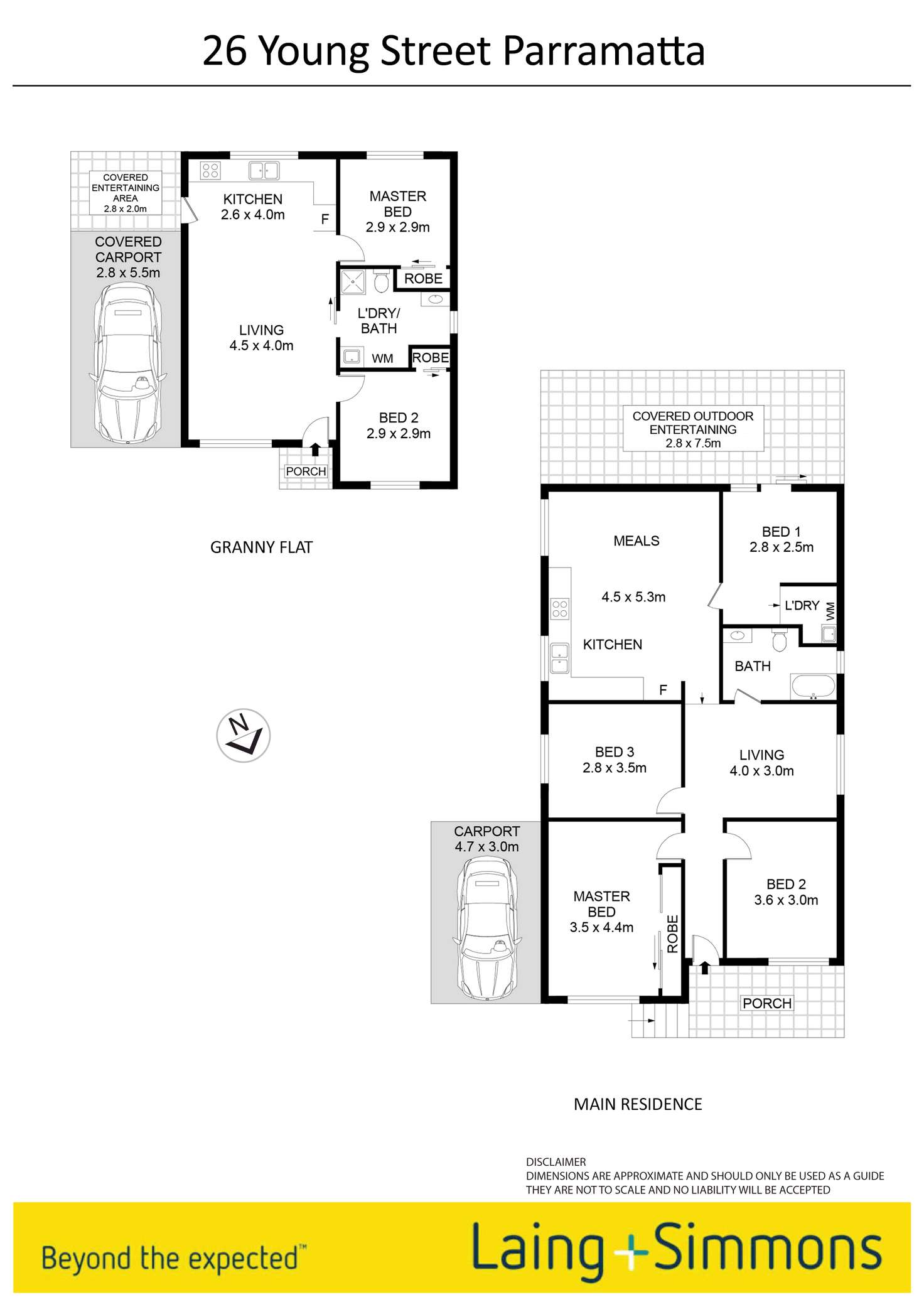 Floorplan of Homely house listing, 26 Young Street, Parramatta NSW 2150