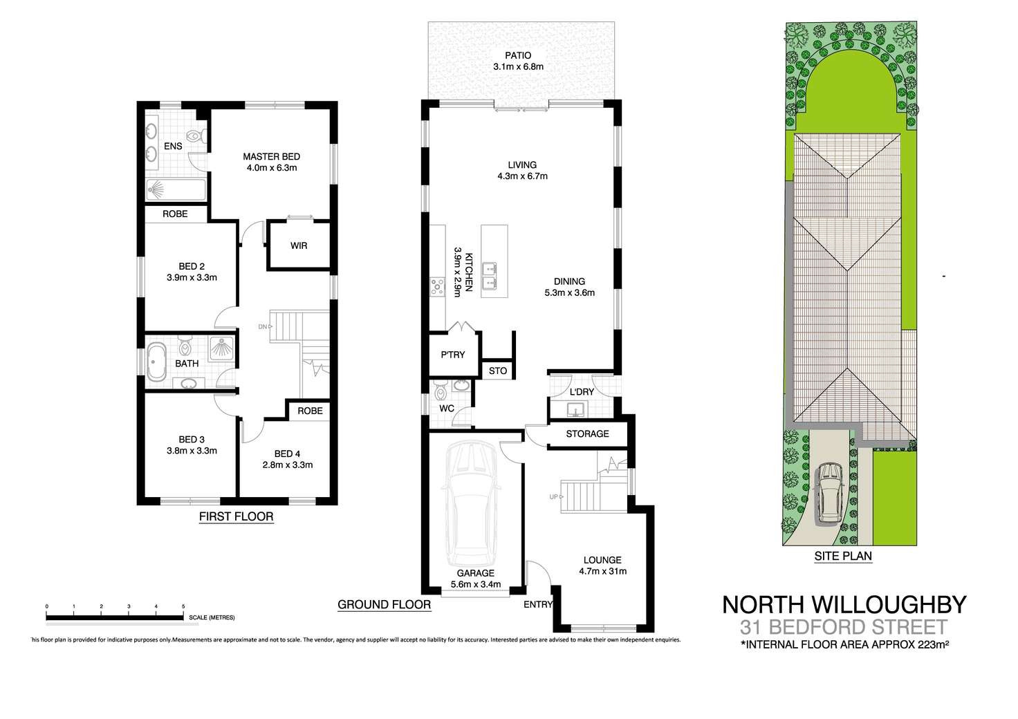 Floorplan of Homely house listing, 31 Bedford Street, Willoughby NSW 2068