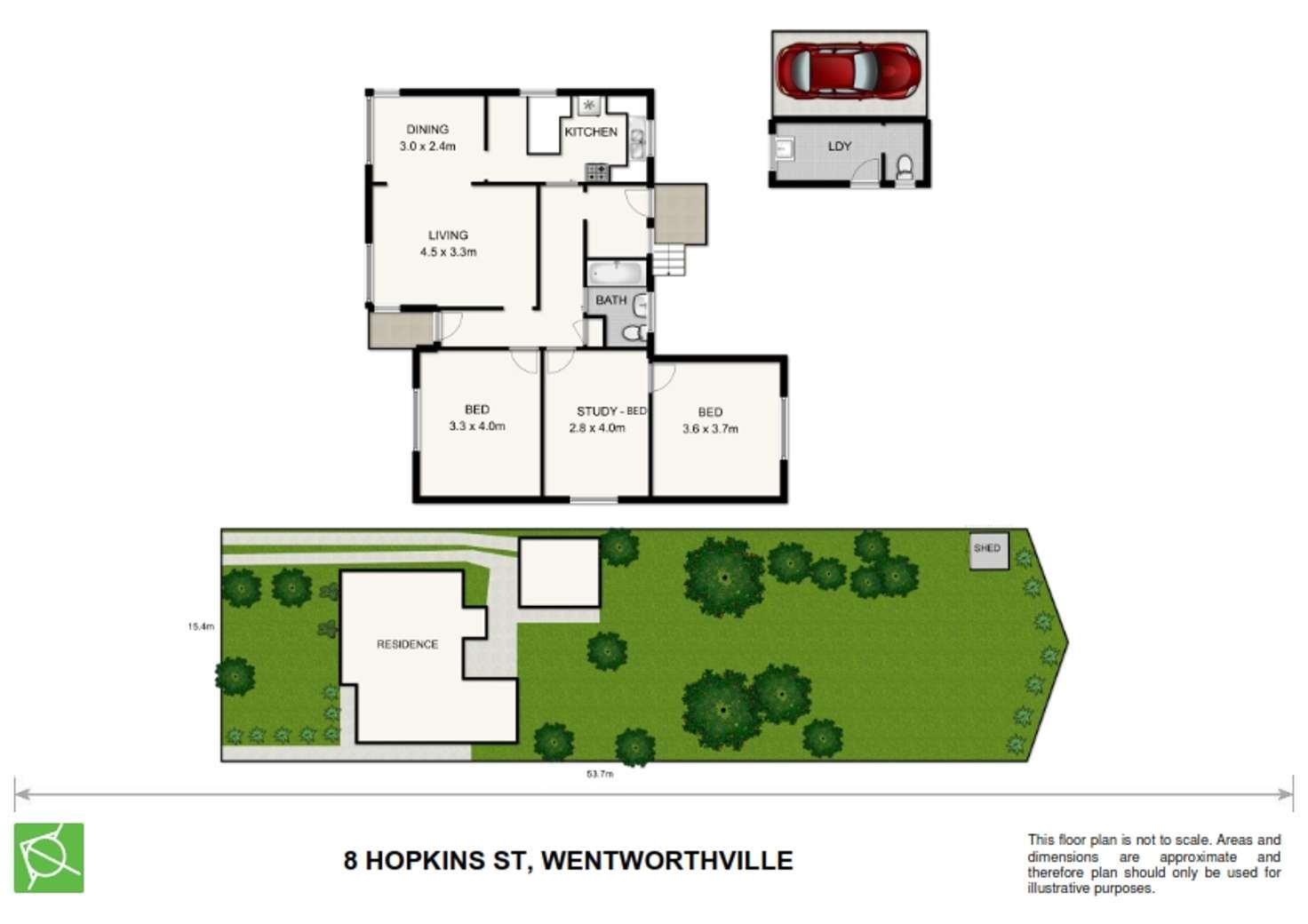 Floorplan of Homely house listing, 8 Hopkins Street, Wentworthville NSW 2145