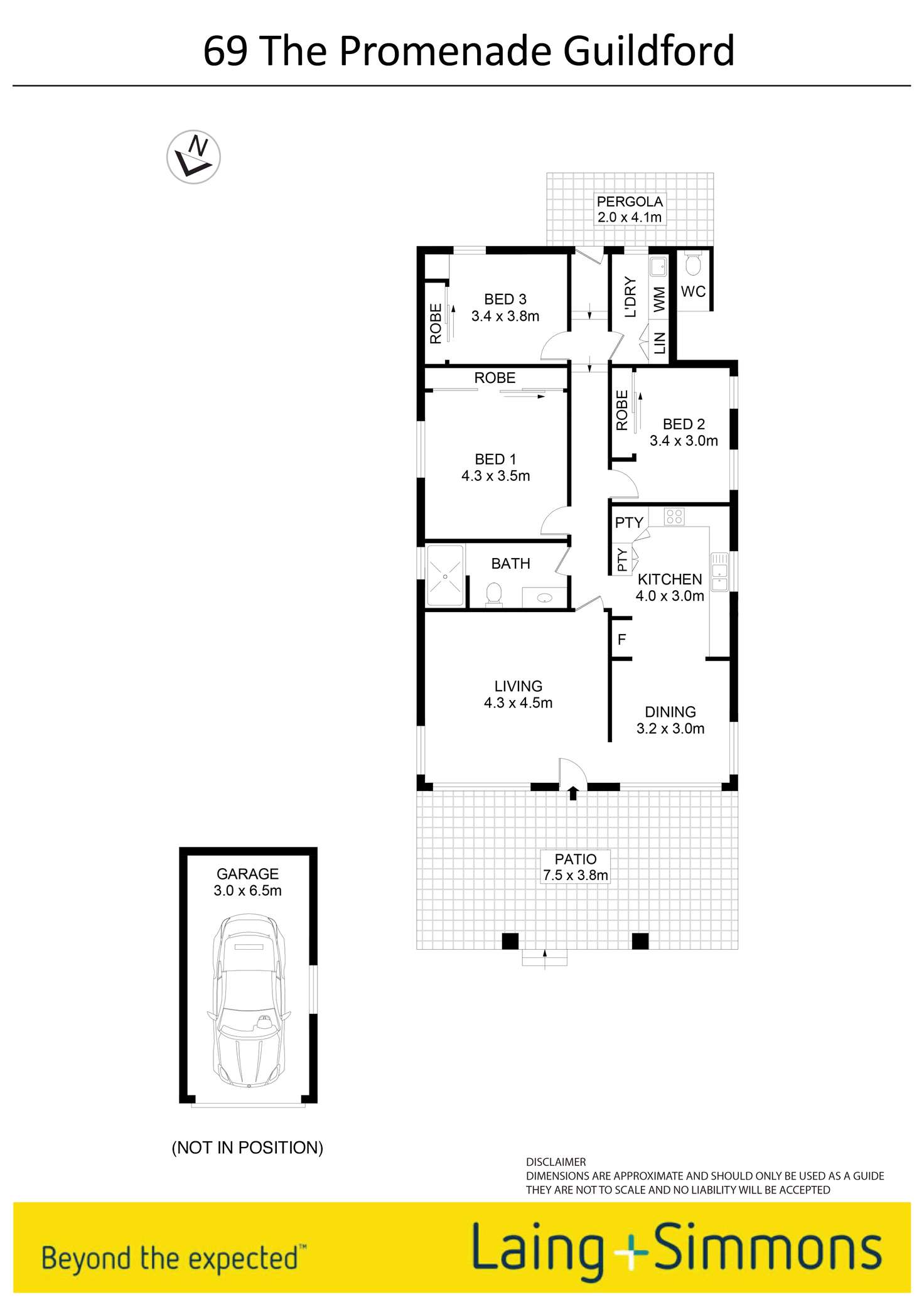 Floorplan of Homely house listing, 69 The Promenade, Guildford NSW 2161