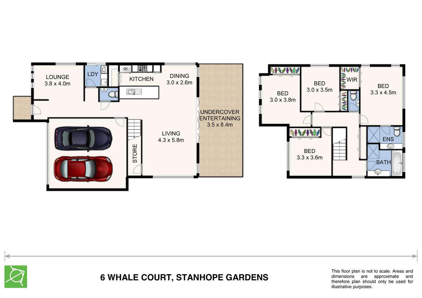 Floorplan of Homely house listing, 6 Whale Court, Stanhope Gardens NSW 2768