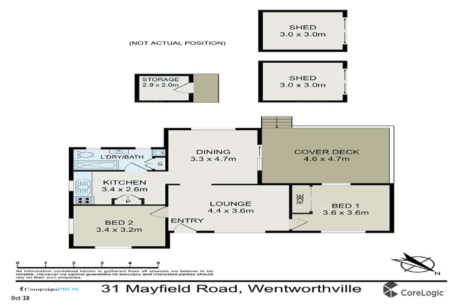 Floorplan of Homely house listing, 31 Mayfield Street, Wentworthville NSW 2145
