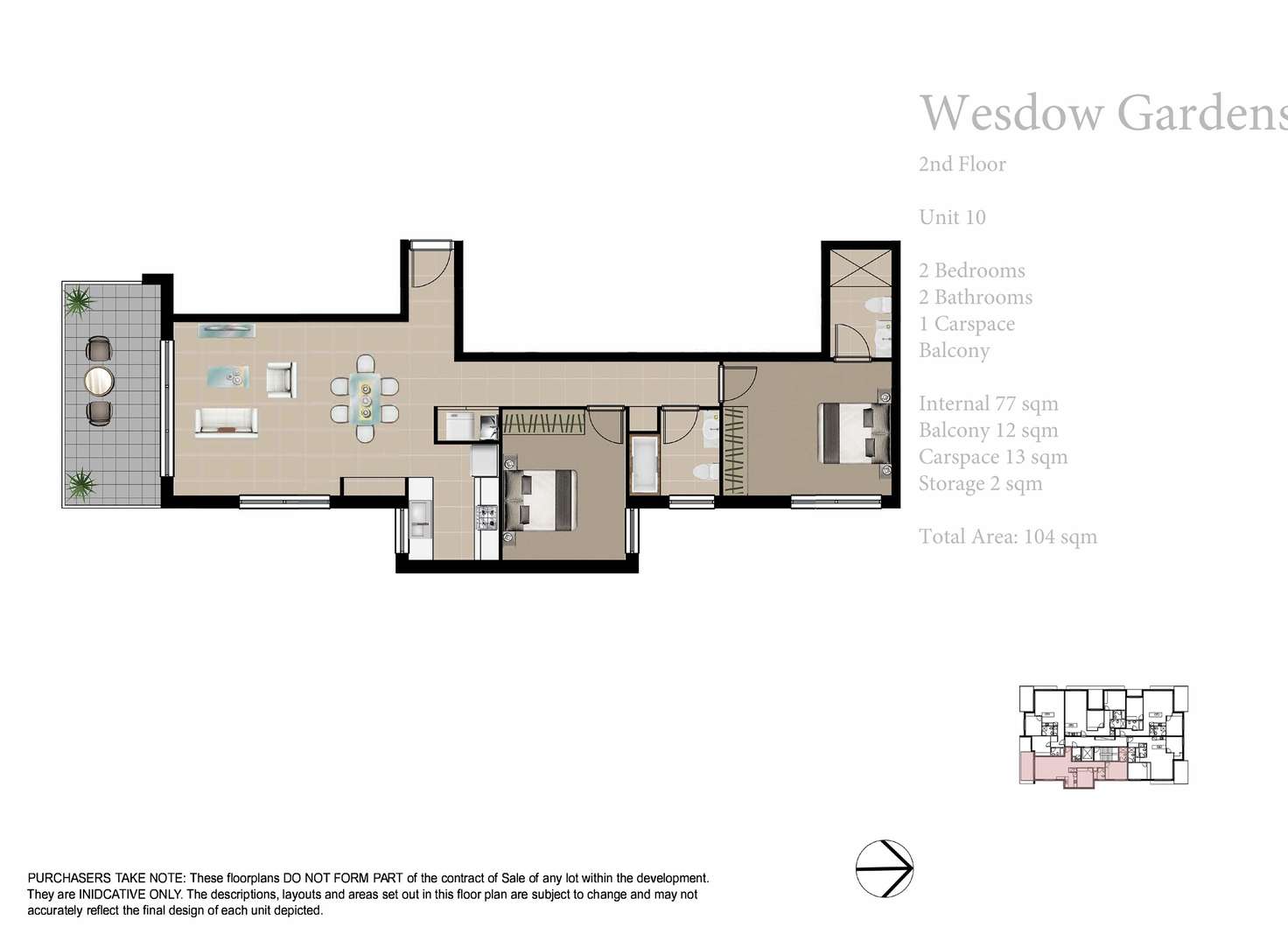 Floorplan of Homely apartment listing, 9/59-61 Essington St, Wentworthville NSW 2145