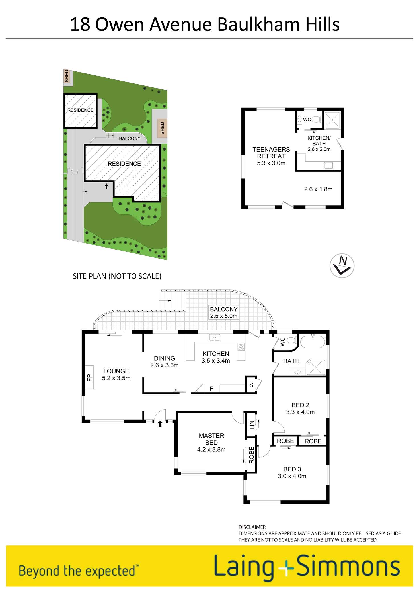 Floorplan of Homely house listing, 18 Owen Avenue, Baulkham Hills NSW 2153