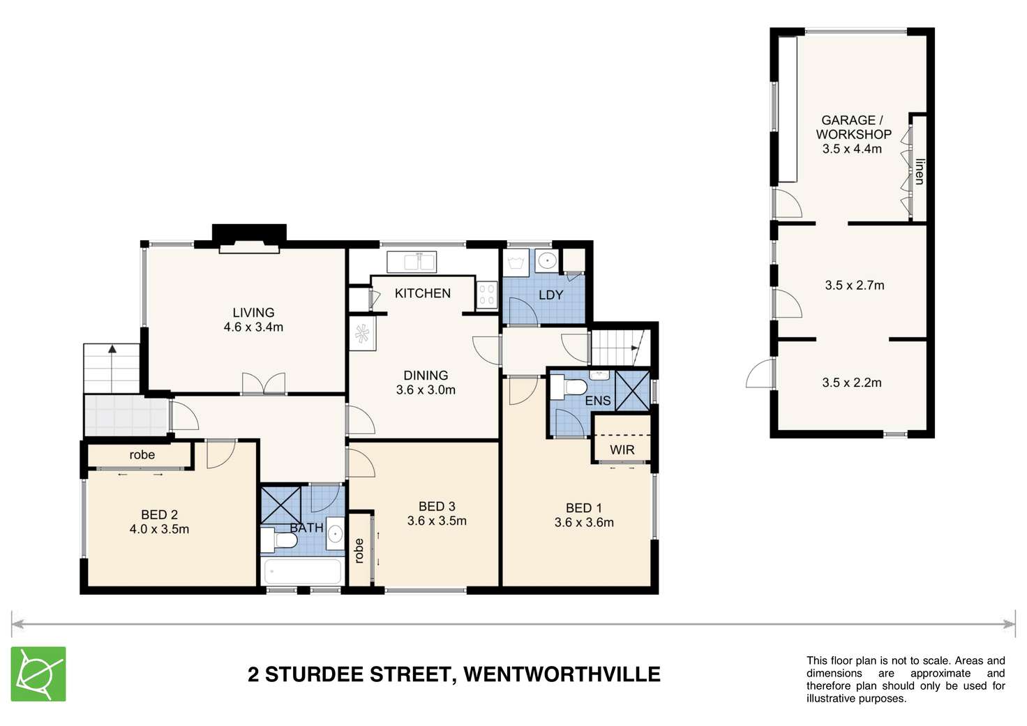 Floorplan of Homely house listing, 2 Sturdee Street, Wentworthville NSW 2145