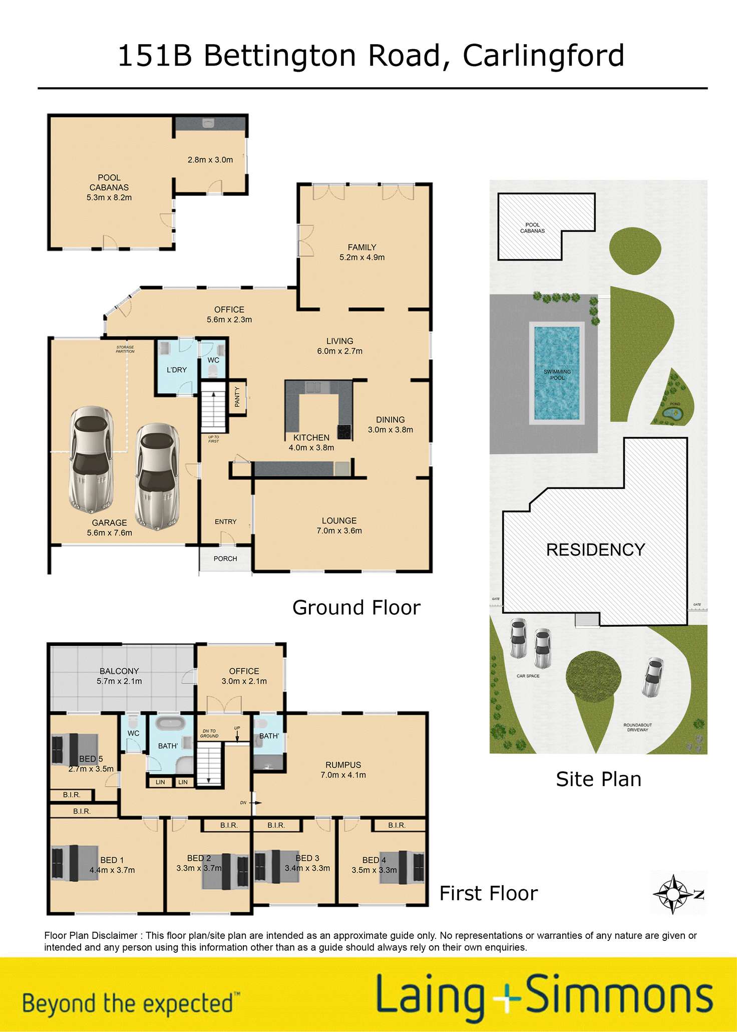 Floorplan of Homely house listing, 151b Bettington Road, Carlingford NSW 2118