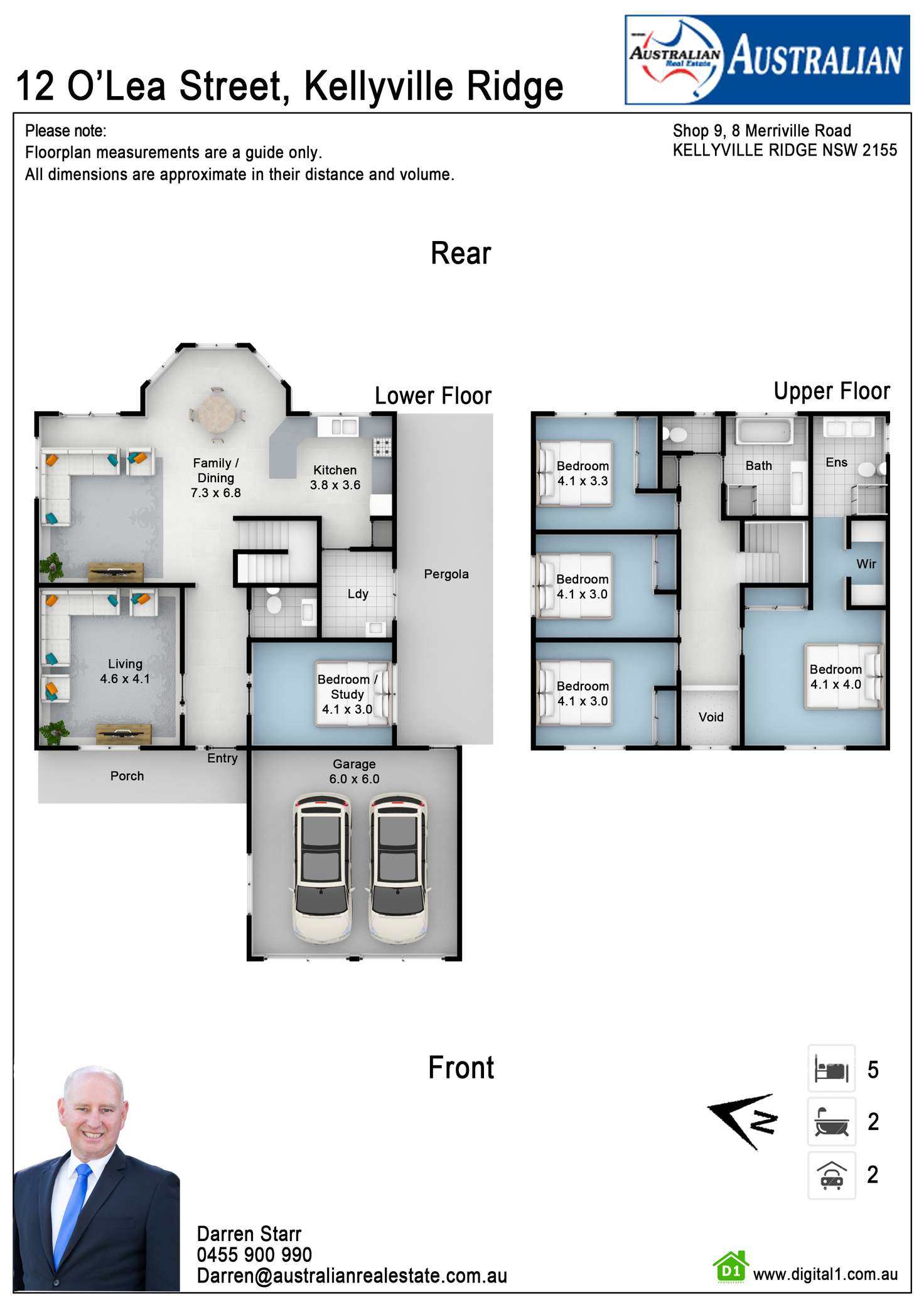 Floorplan of Homely house listing, 12 O'Lea Street, Kellyville Ridge NSW 2155