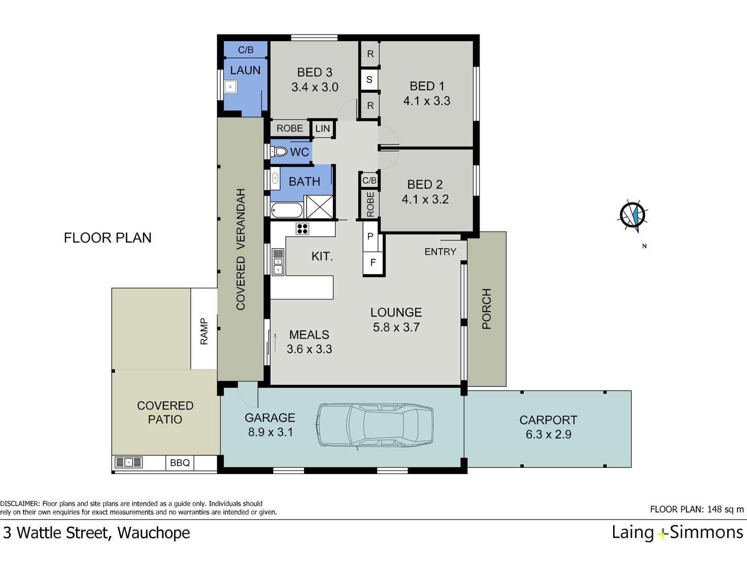 Floorplan of Homely house listing, 3 Wattle Street, Wauchope NSW 2446