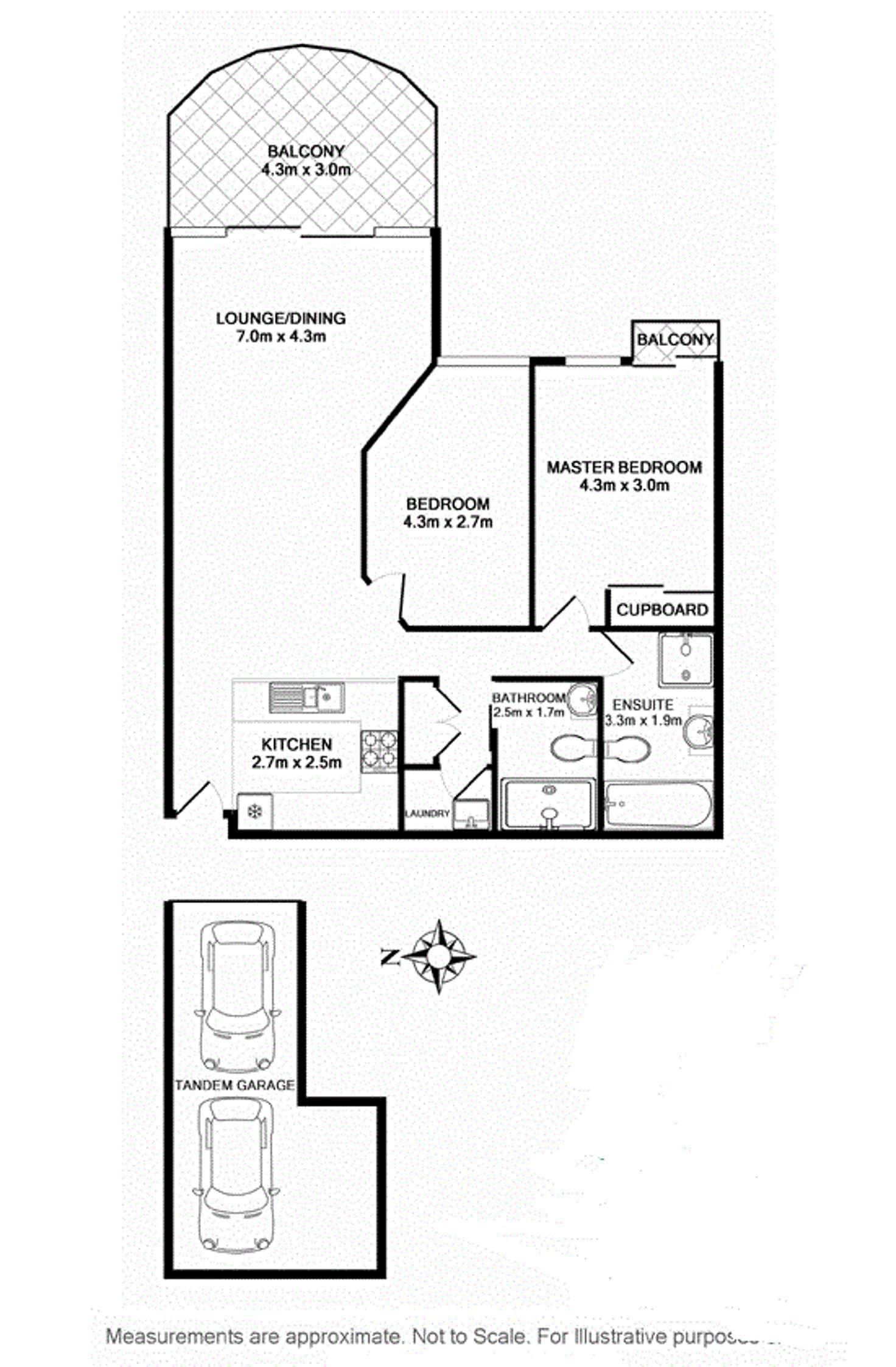 Floorplan of Homely unit listing, 27/1161-1171 Pittwater Road, Collaroy NSW 2097