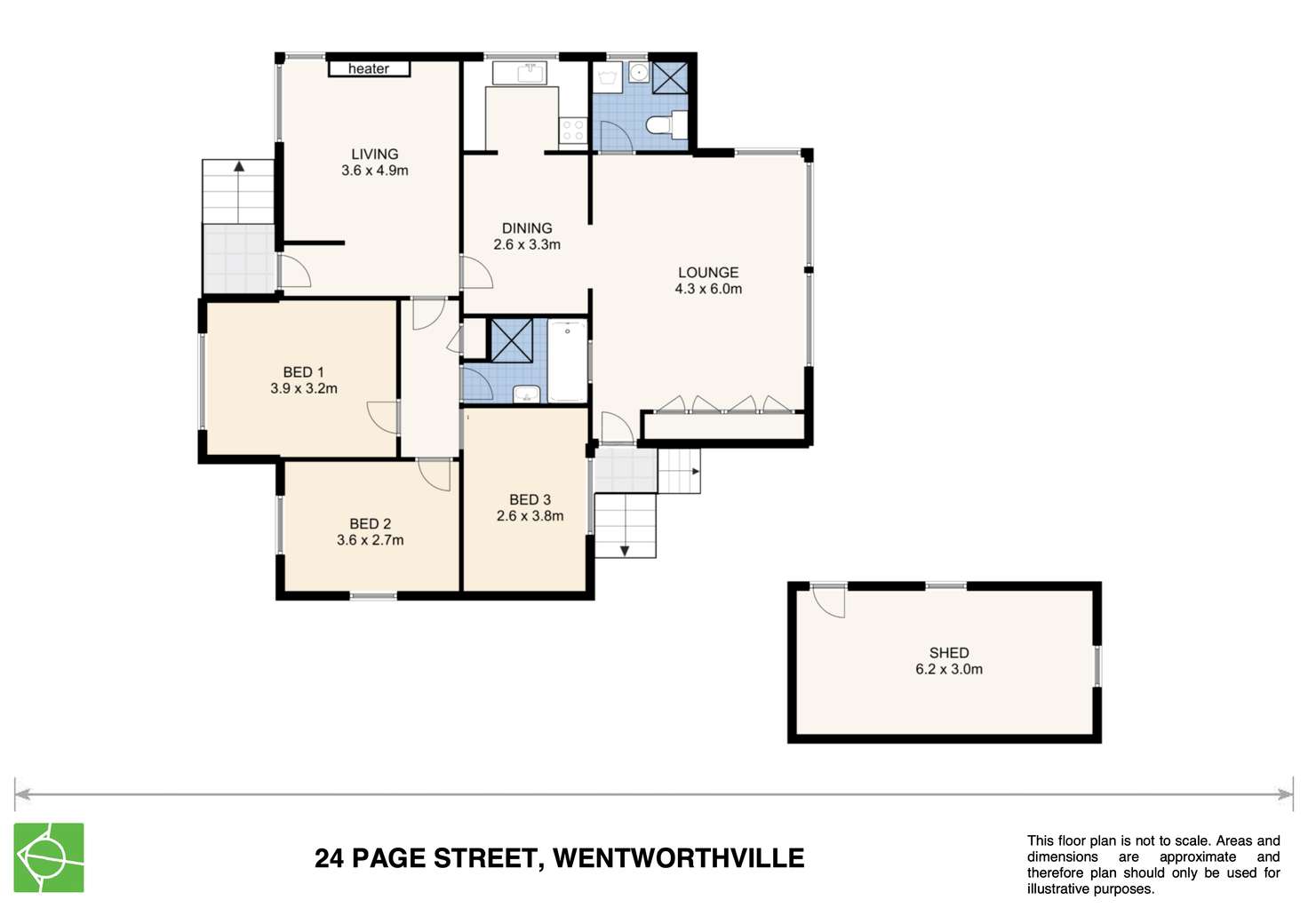 Floorplan of Homely house listing, 24 Page Street, Wentworthville NSW 2145