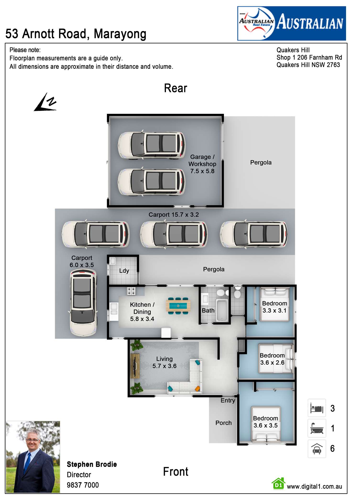 Floorplan of Homely house listing, 53 Arnott Road, Marayong NSW 2148