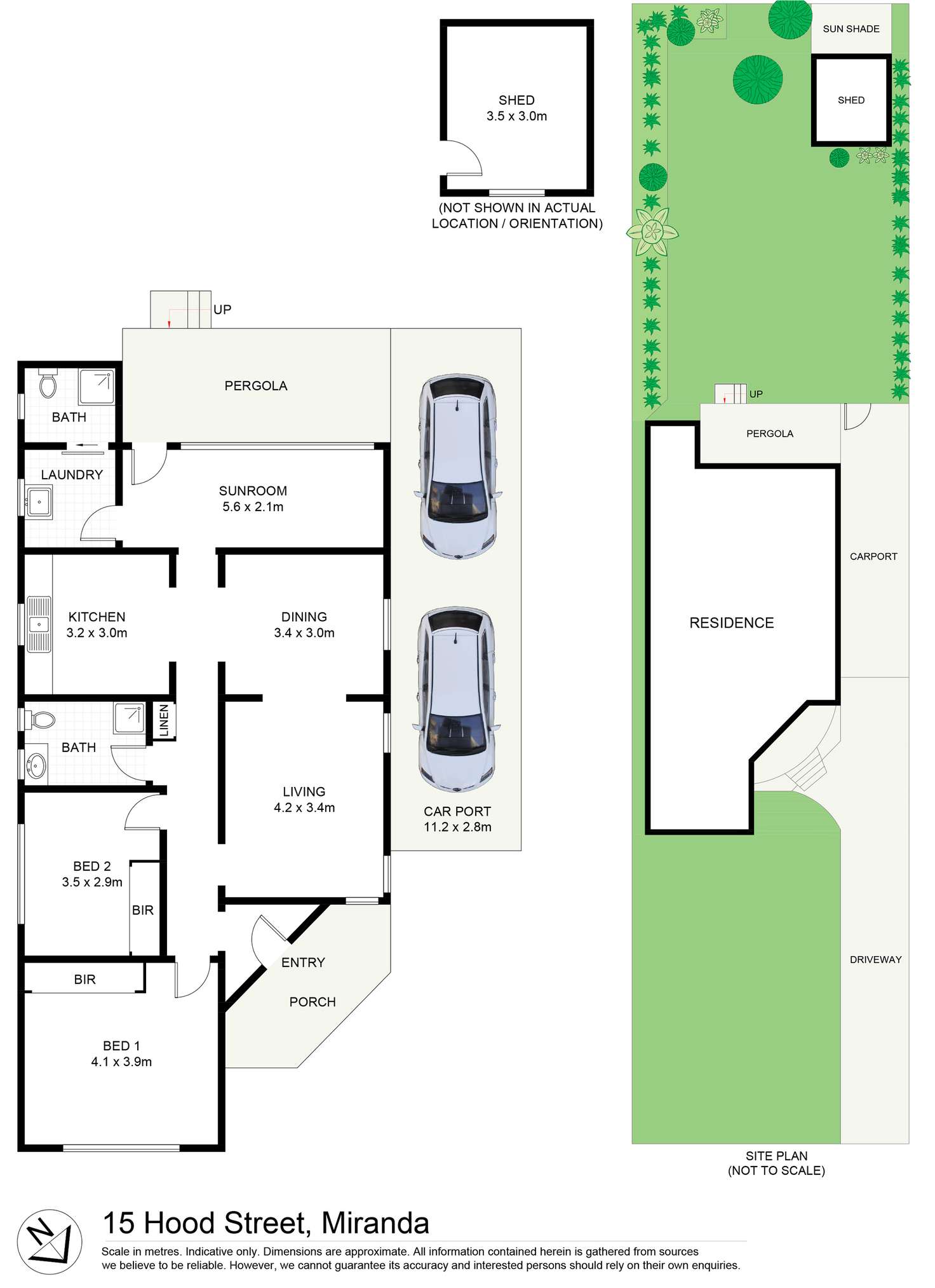 Floorplan of Homely house listing, 15 Hood Street, Miranda NSW 2228