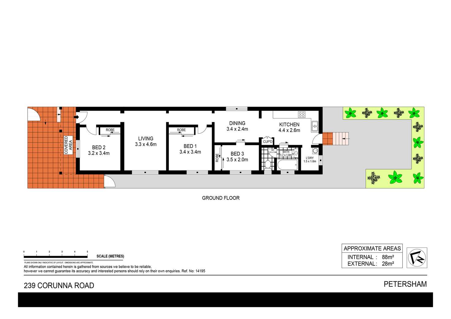 Floorplan of Homely house listing, 239 Corunna Road, Petersham NSW 2049