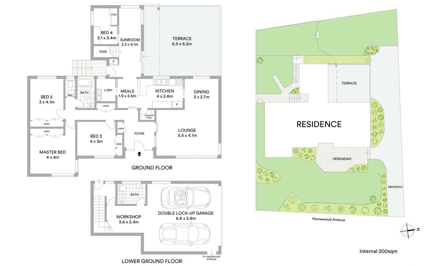 Floorplan of Homely house listing, 28 Homewood Avenue, Hornsby NSW 2077