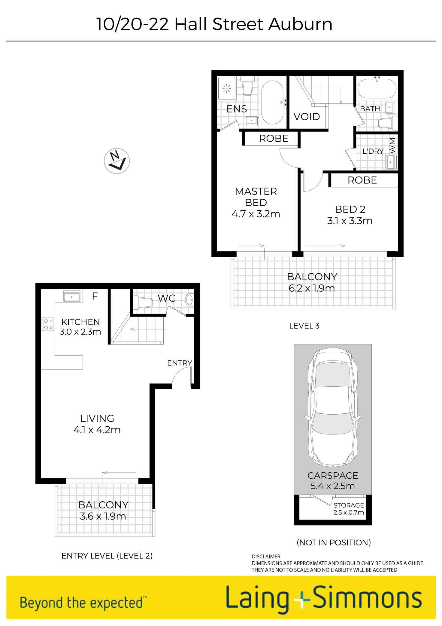 Floorplan of Homely unit listing, 10/20-22 Hall Street, Auburn NSW 2144