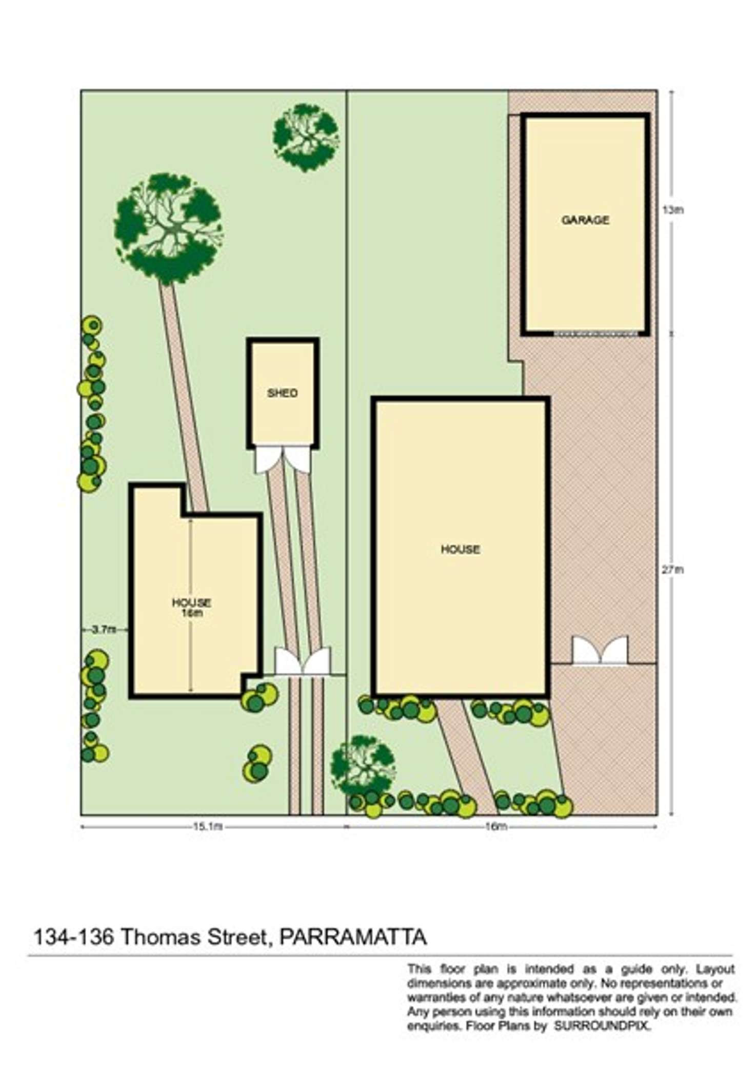 Floorplan of Homely house listing, 134-136 Thomas Street, Parramatta NSW 2150