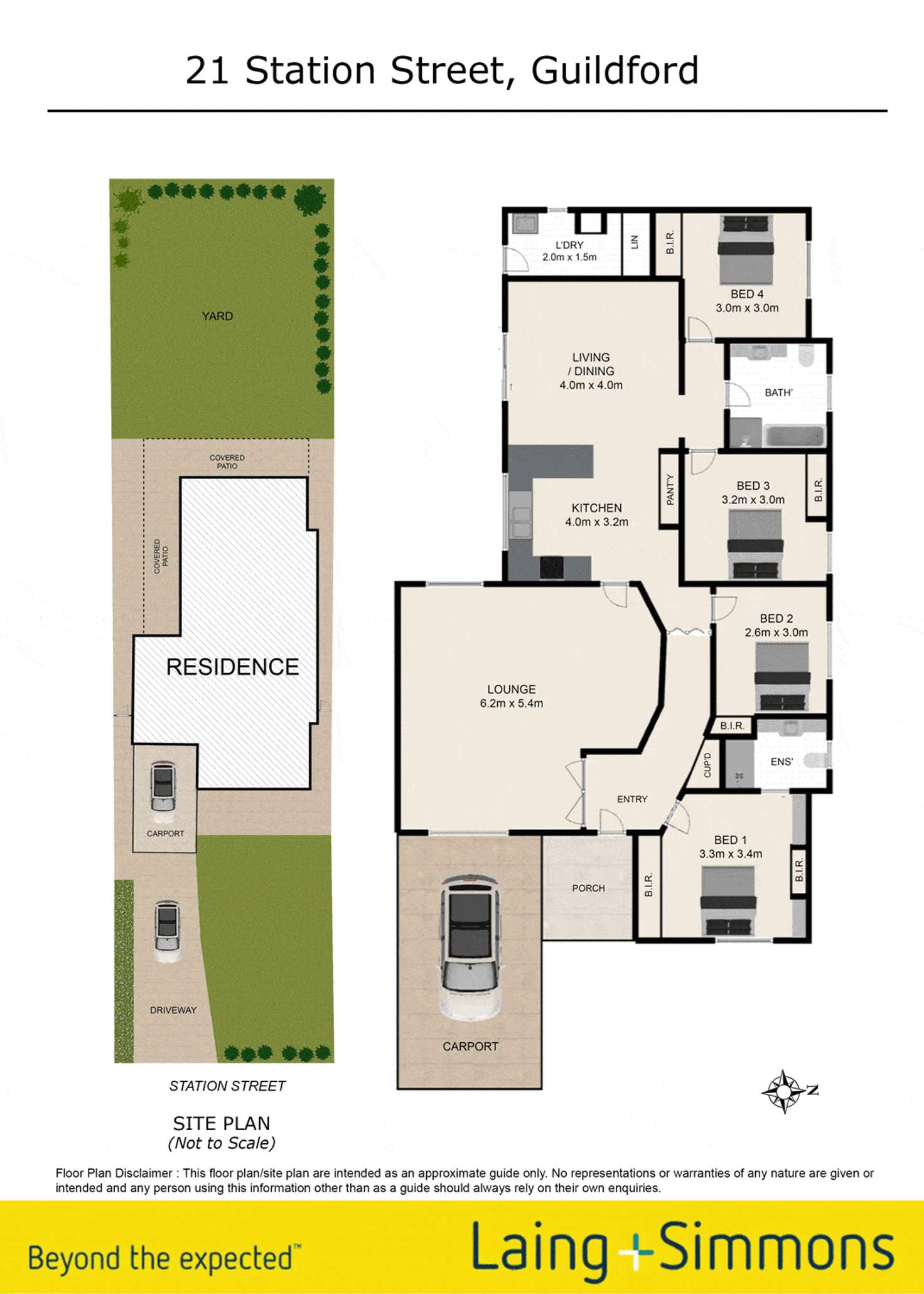 Floorplan of Homely house listing, 21 Station Street, Guildford NSW 2161