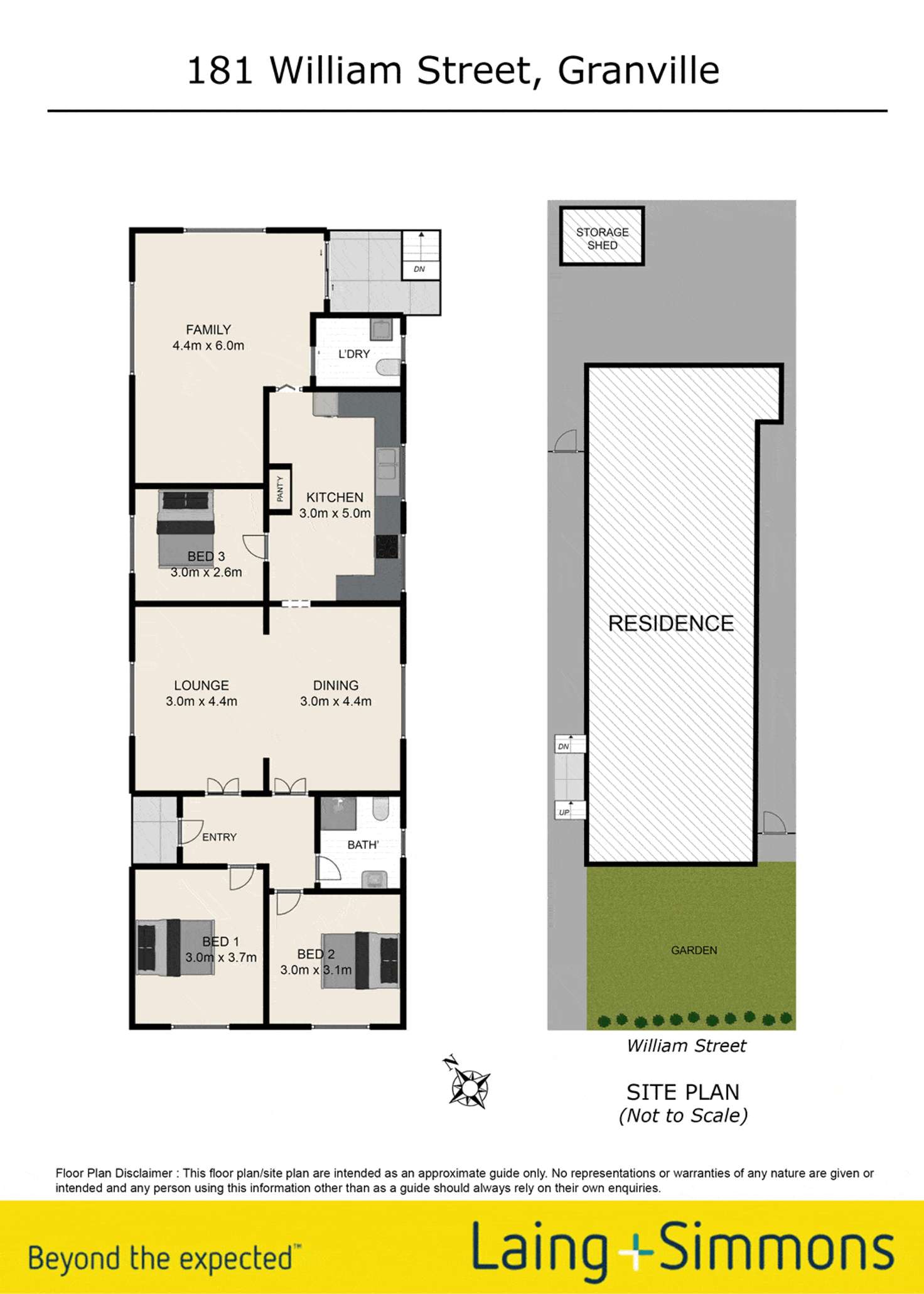 Floorplan of Homely house listing, 181 William Street, Granville NSW 2142