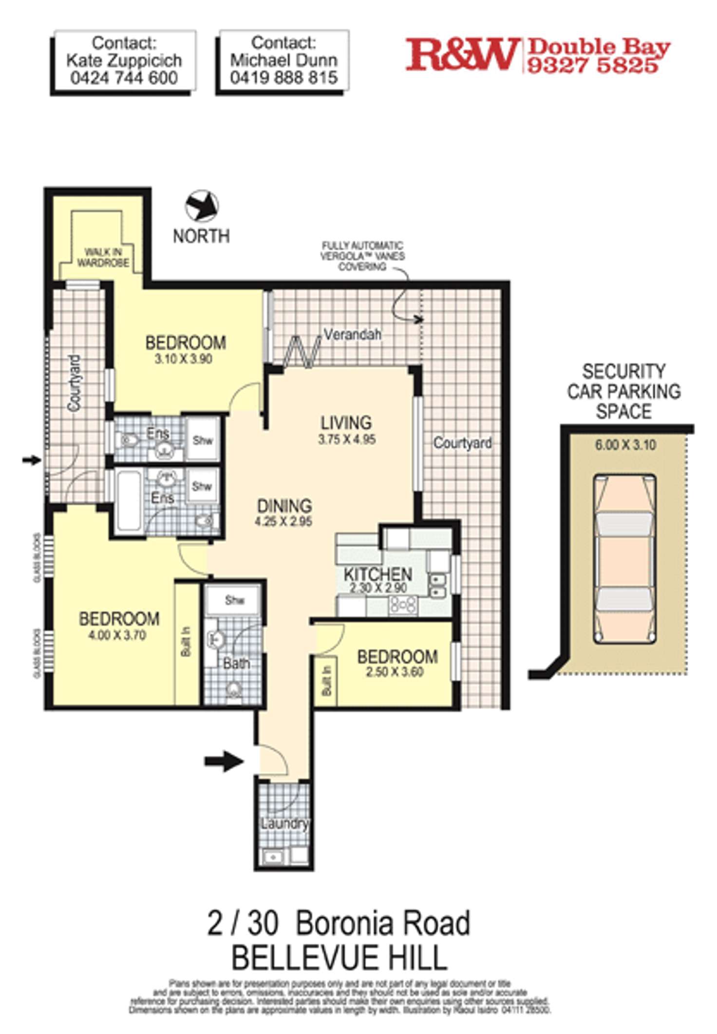 Floorplan of Homely apartment listing, 2/30 Boronia Road, Bellevue Hill NSW 2023
