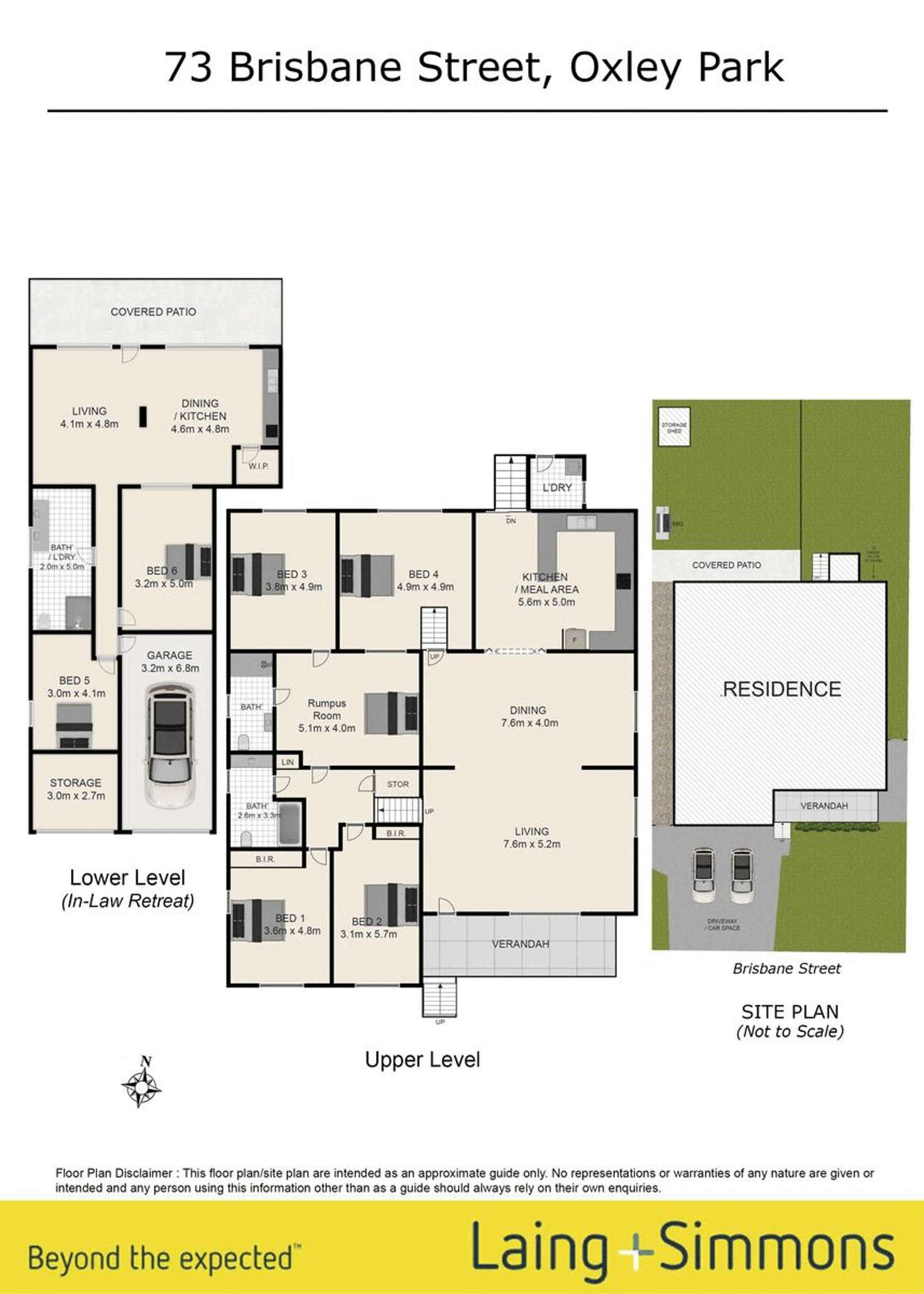 Floorplan of Homely house listing, 73 Brisbane Street, Oxley Park NSW 2760