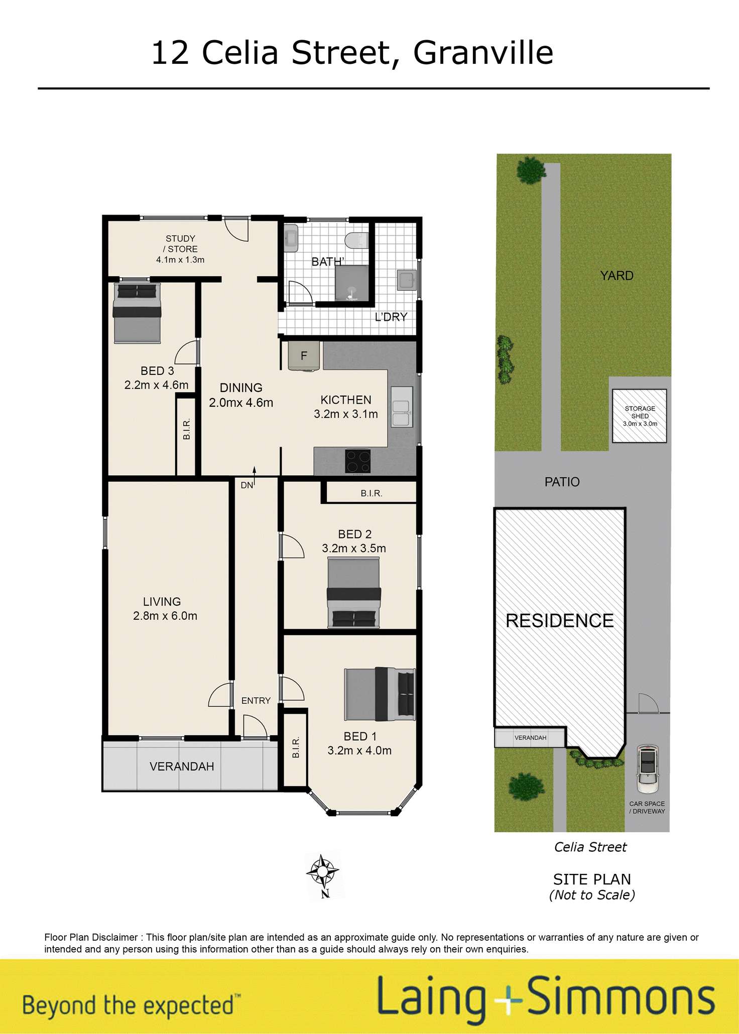 Floorplan of Homely house listing, 12 Celia Street, Granville NSW 2142