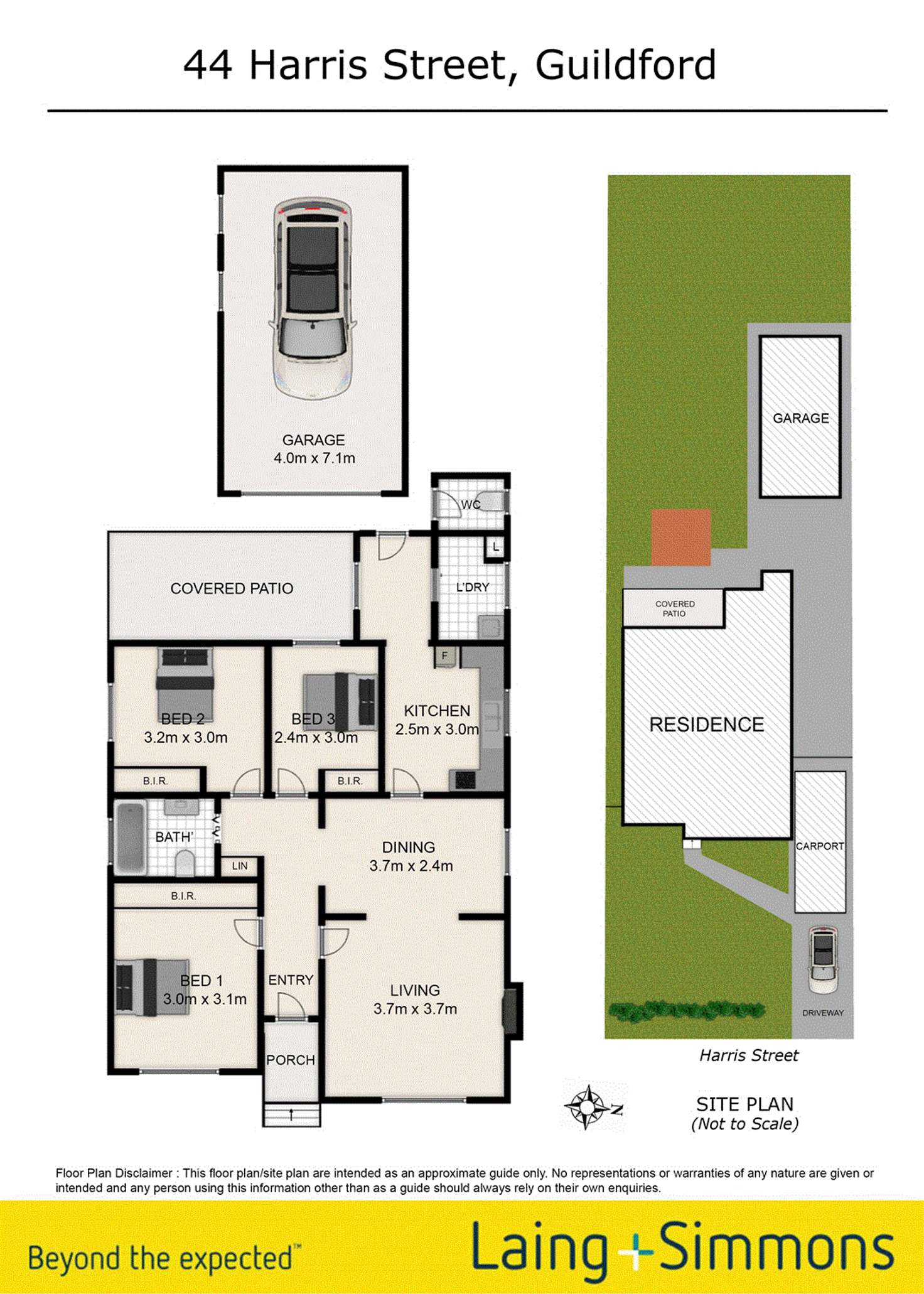 Floorplan of Homely house listing, 44 Harris Street, Guildford NSW 2161