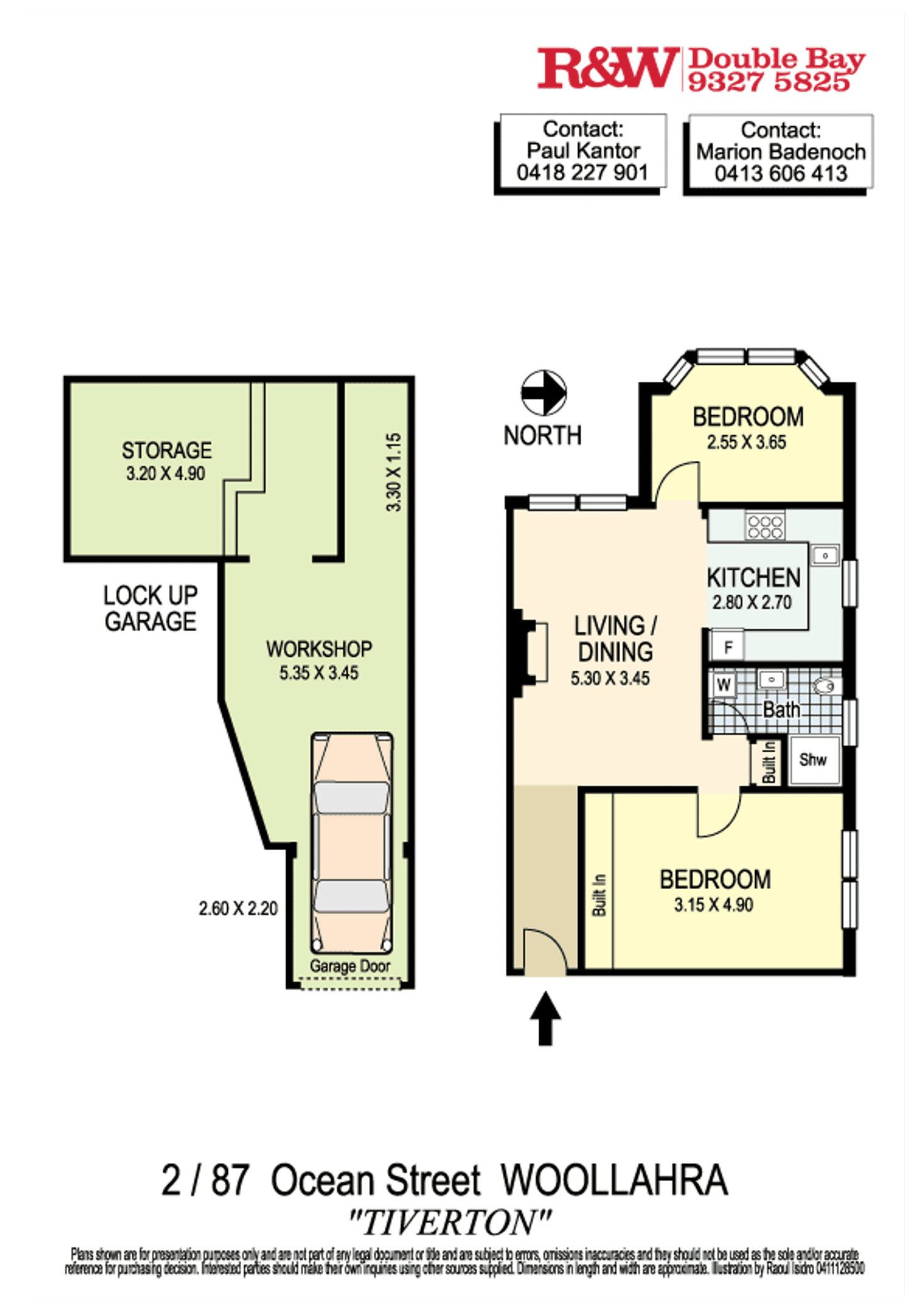 Floorplan of Homely apartment listing, 2/87 Ocean Street, Woollahra NSW 2025