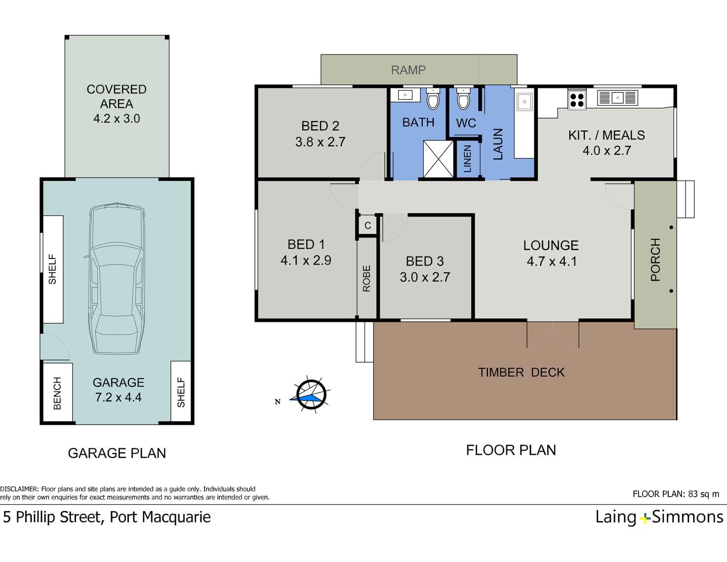 Floorplan of Homely house listing, 5 Phillip Street, Port Macquarie NSW 2444