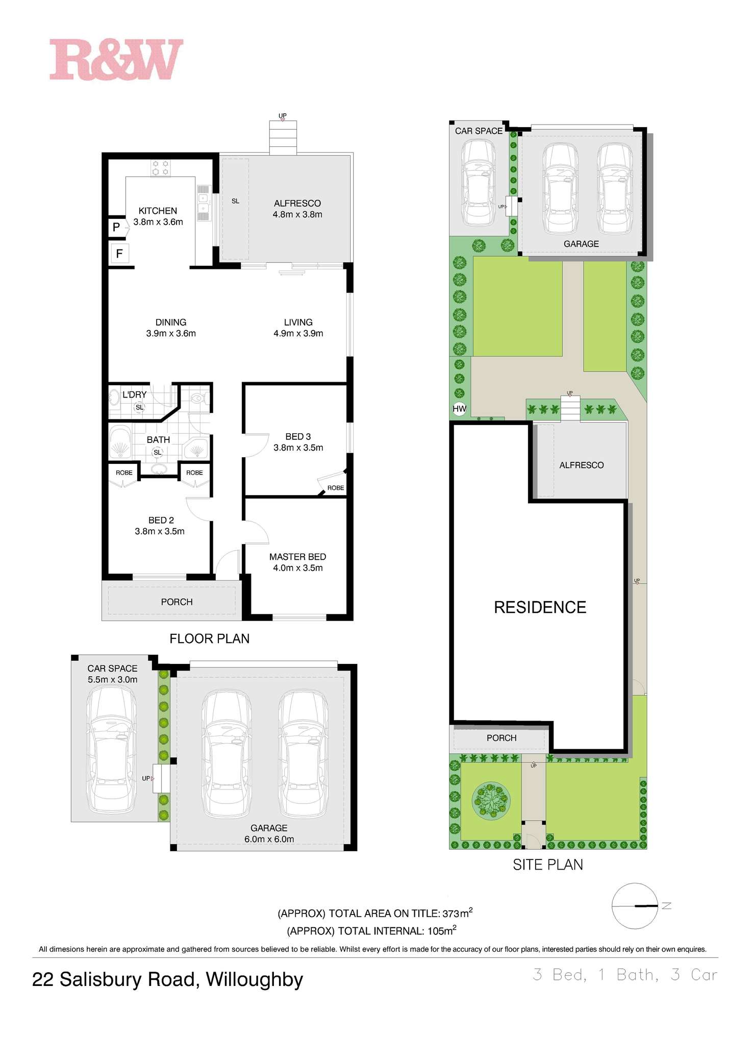 Floorplan of Homely house listing, 22 Salisbury Road, Willoughby NSW 2068