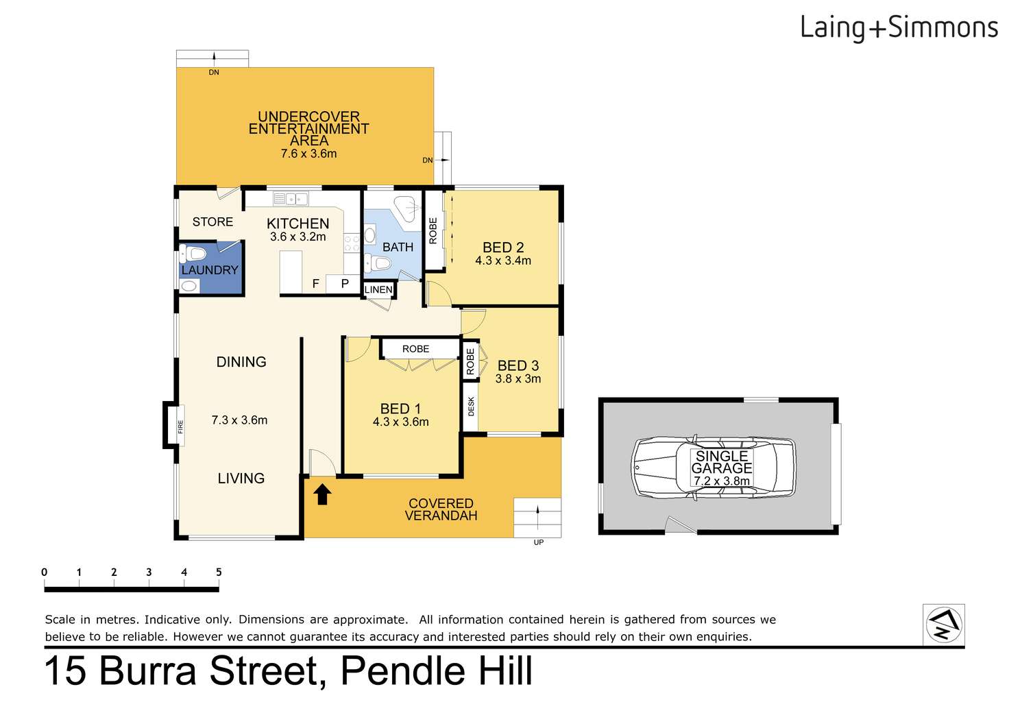 Floorplan of Homely house listing, 15 Burra Street, Pendle Hill NSW 2145