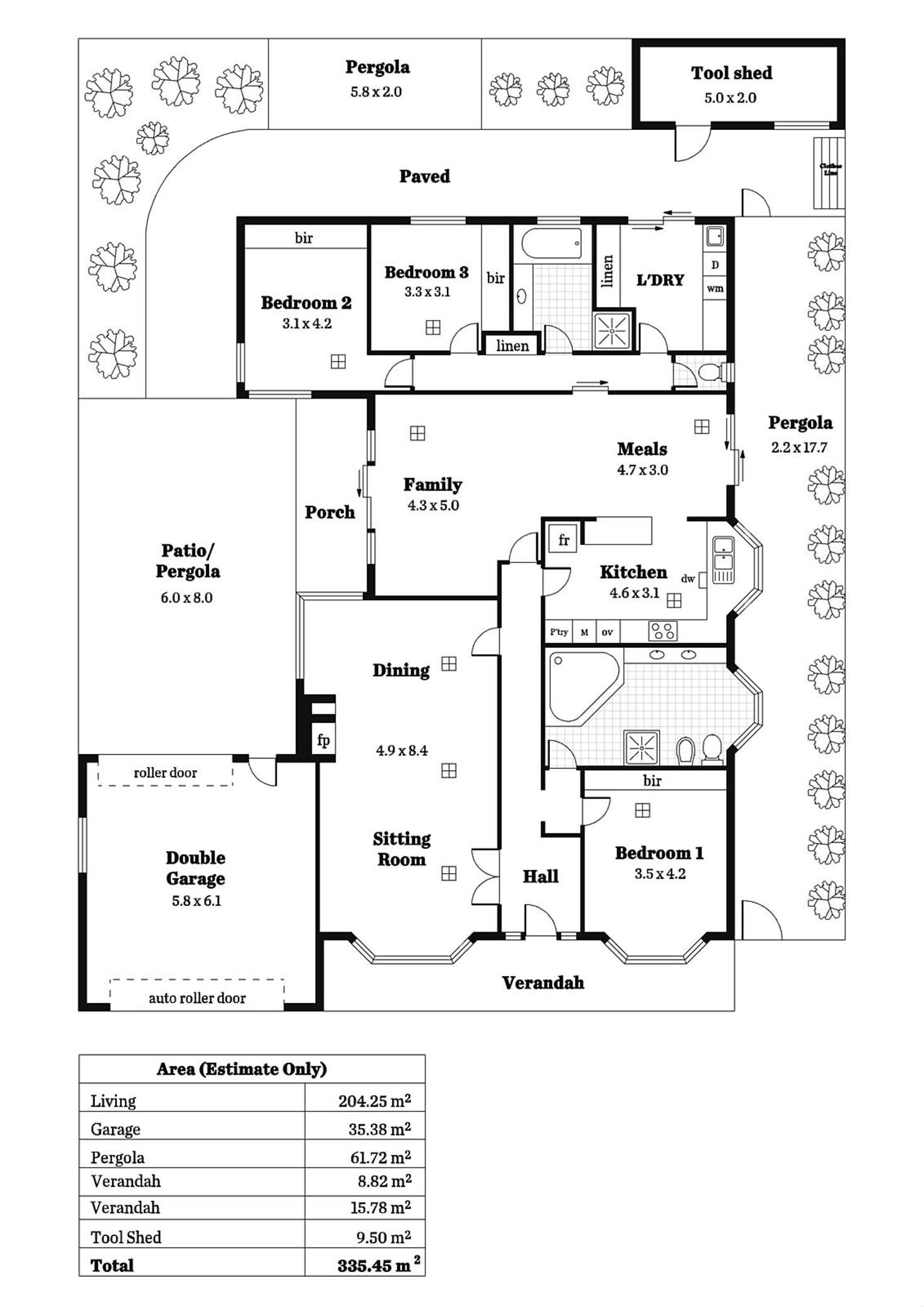 Floorplan of Homely house listing, 13 Antares Way, Athelstone SA 5076