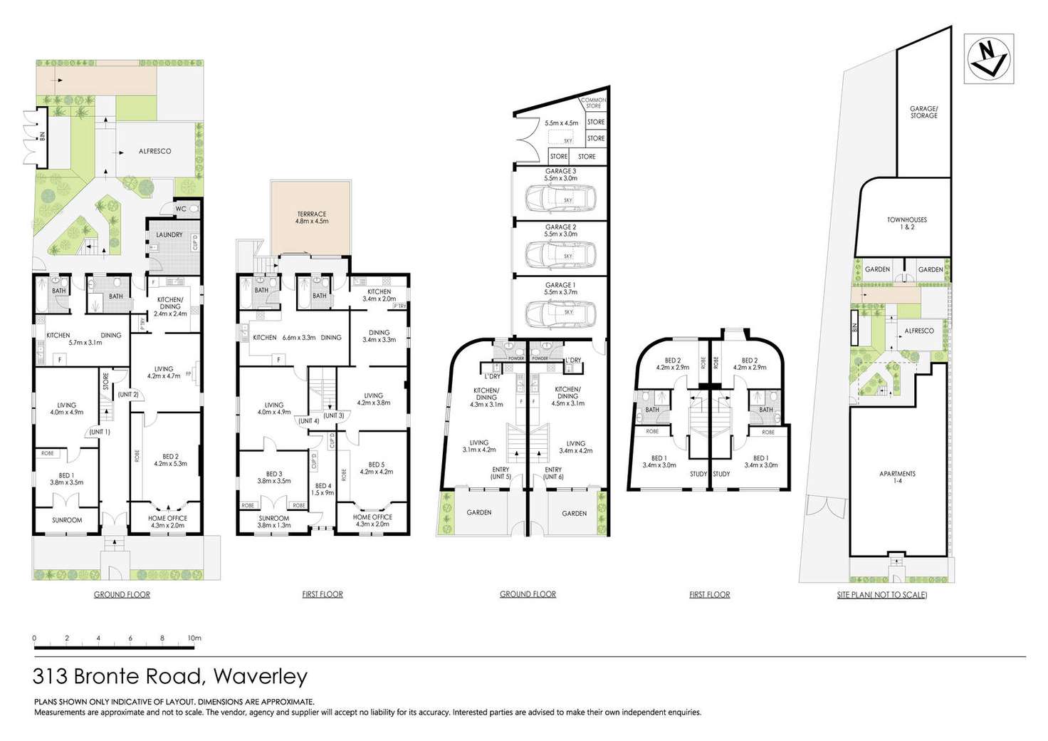 Floorplan of Homely blockOfUnits listing, 313 Bronte Road, Waverley NSW 2024