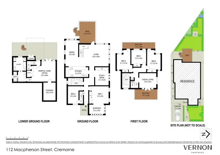 Floorplan of Homely house listing, 112 Macpherson Street, Cremorne NSW 2090