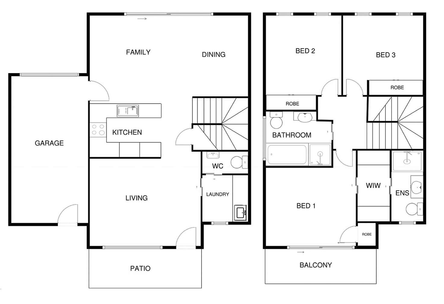 Floorplan of Homely unit listing, 6/29 Muriel Stewart  Circuit, Bonner ACT 2914