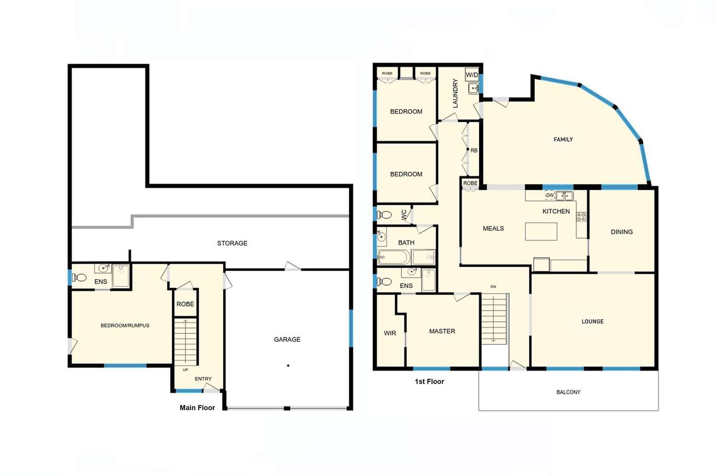 Floorplan of Homely house listing, 45 Fitzhardinge Crescent, Evatt ACT 2617