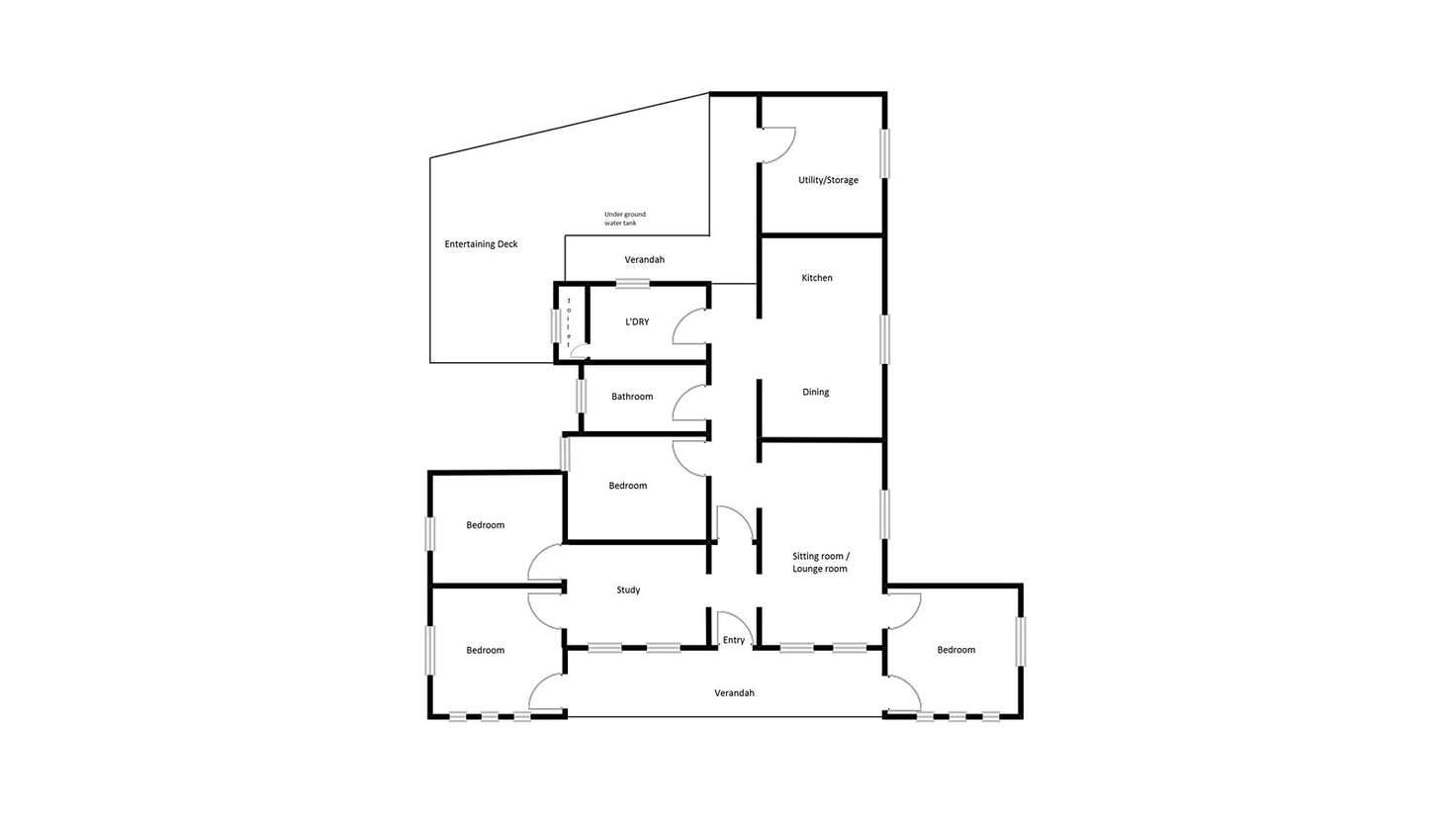 Floorplan of Homely house listing, 40 Iris Street, Harden NSW 2587