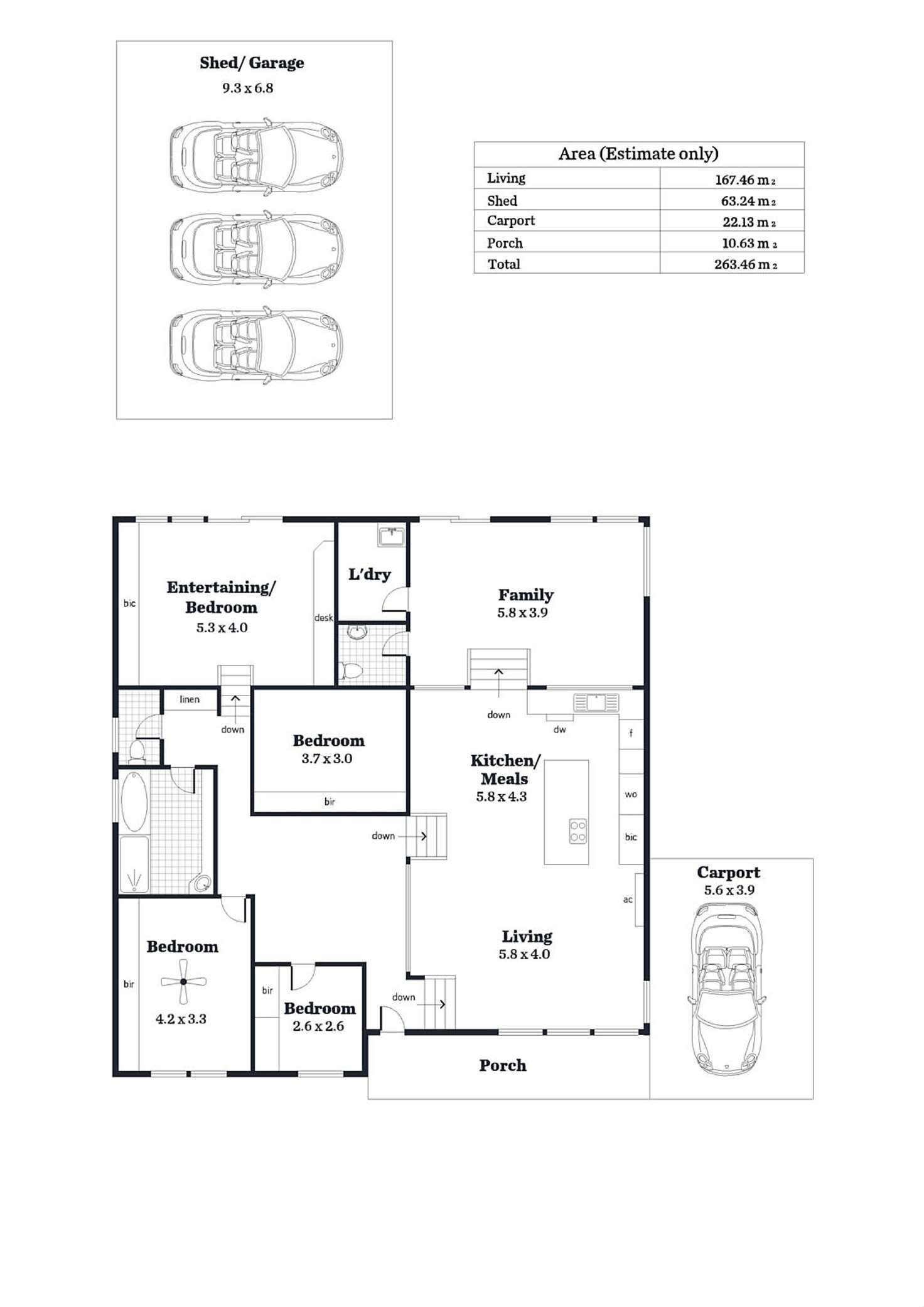 Floorplan of Homely house listing, 47 Trumara Road, Marino SA 5049