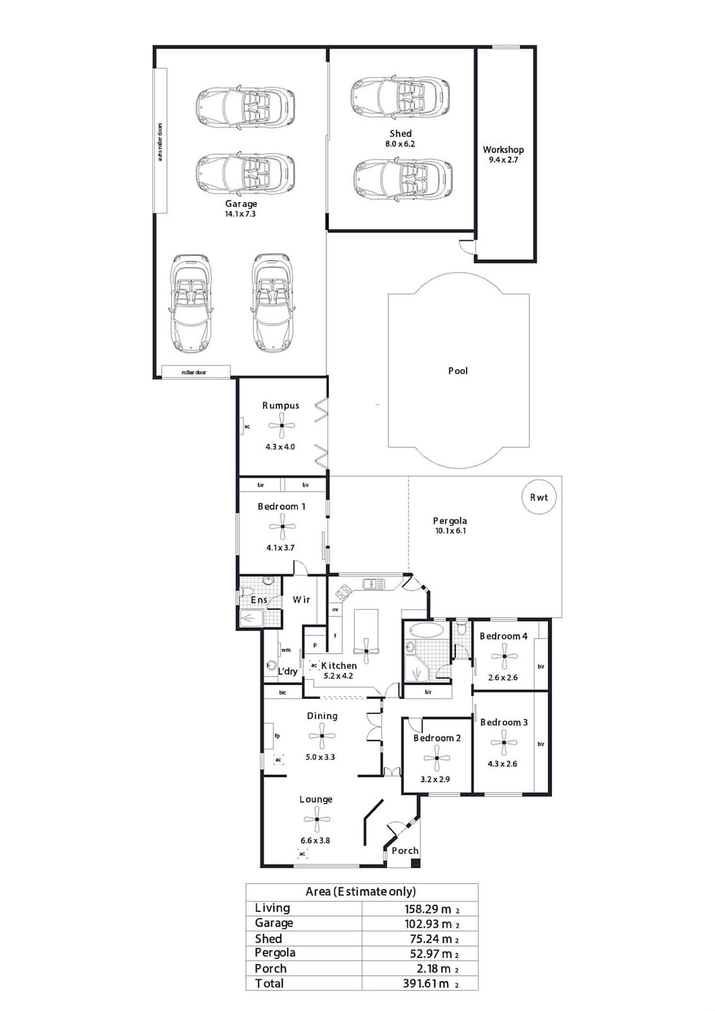 Floorplan of Homely house listing, 49 English Avenue, Clovelly Park SA 5042